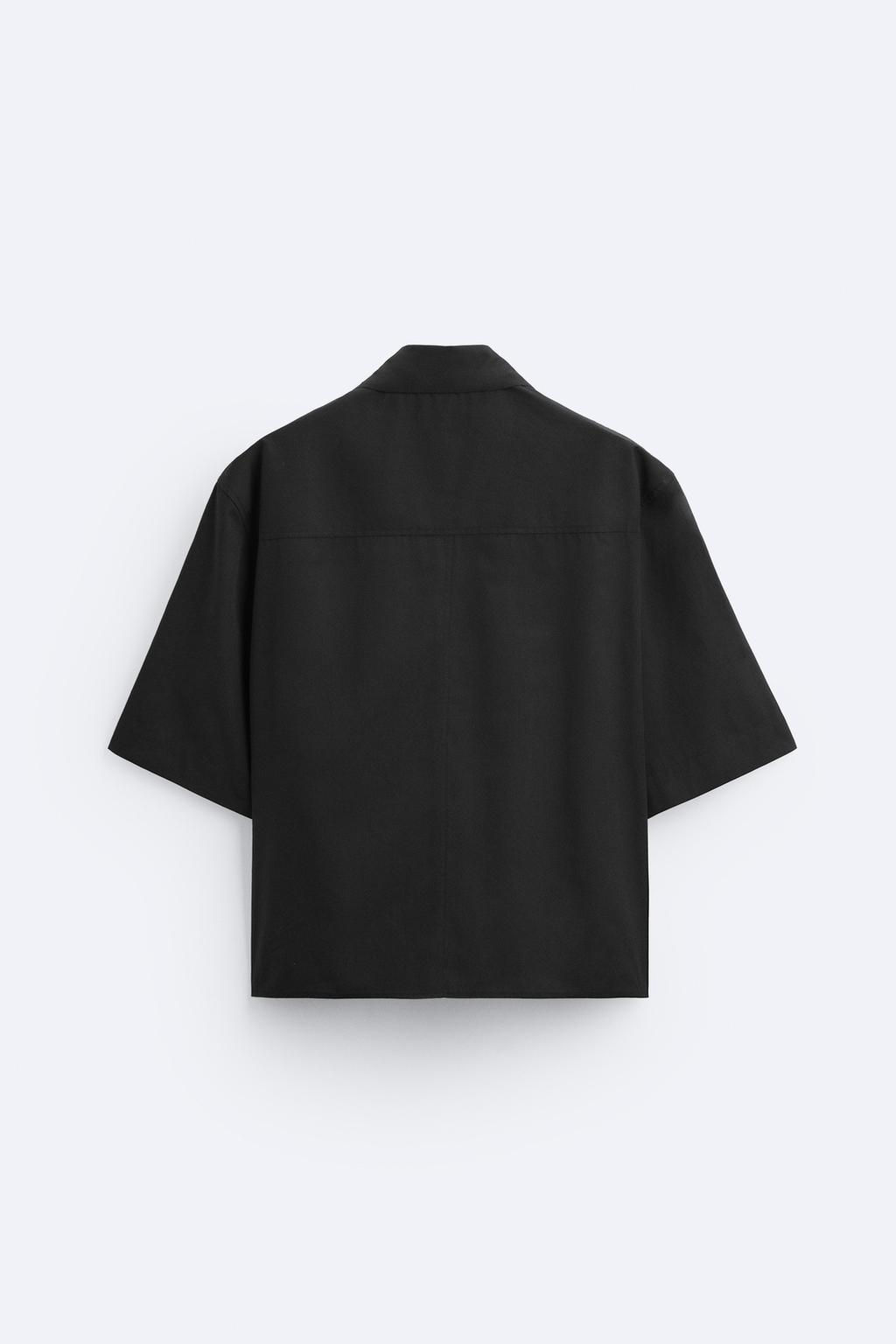 CROPPED FIT SHIRT - Zara фото 8