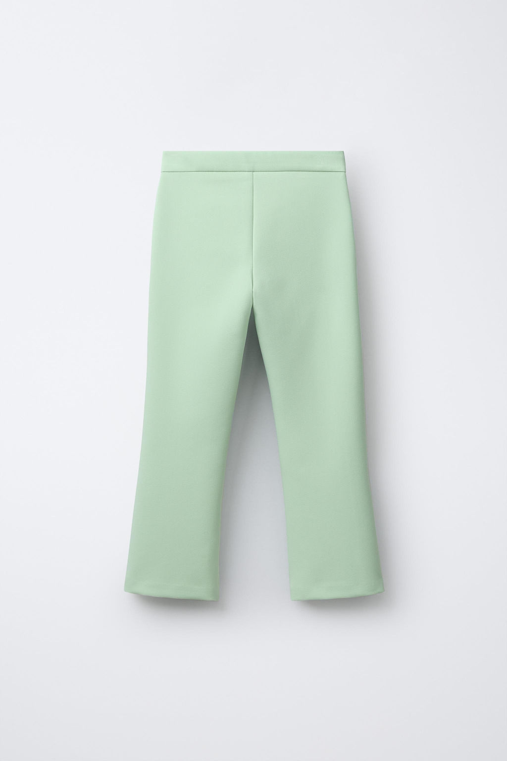PANTAL?N FLARE NERVIO / Verde agua - Zara фото 2