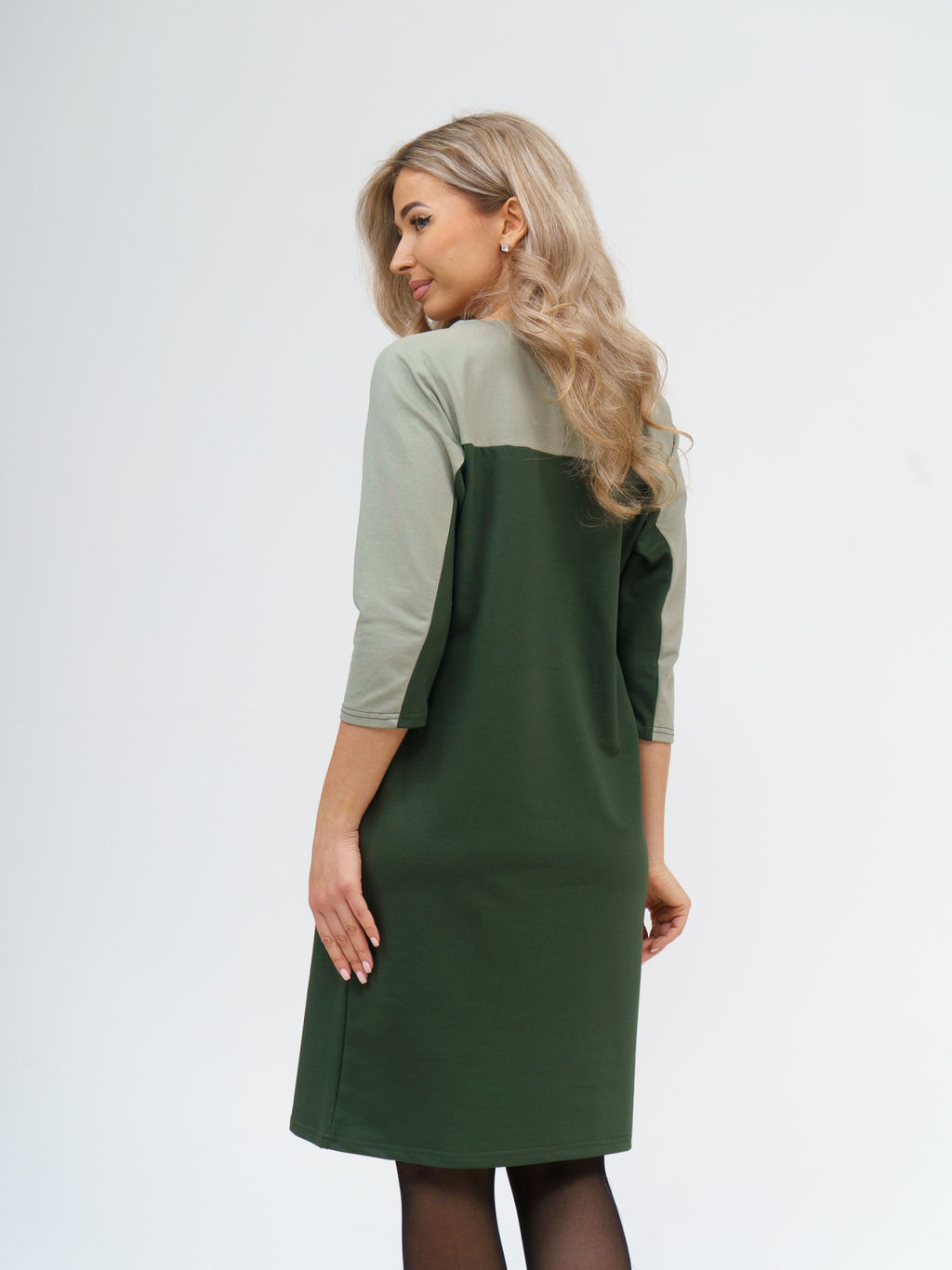 790 Платье "Хаки"