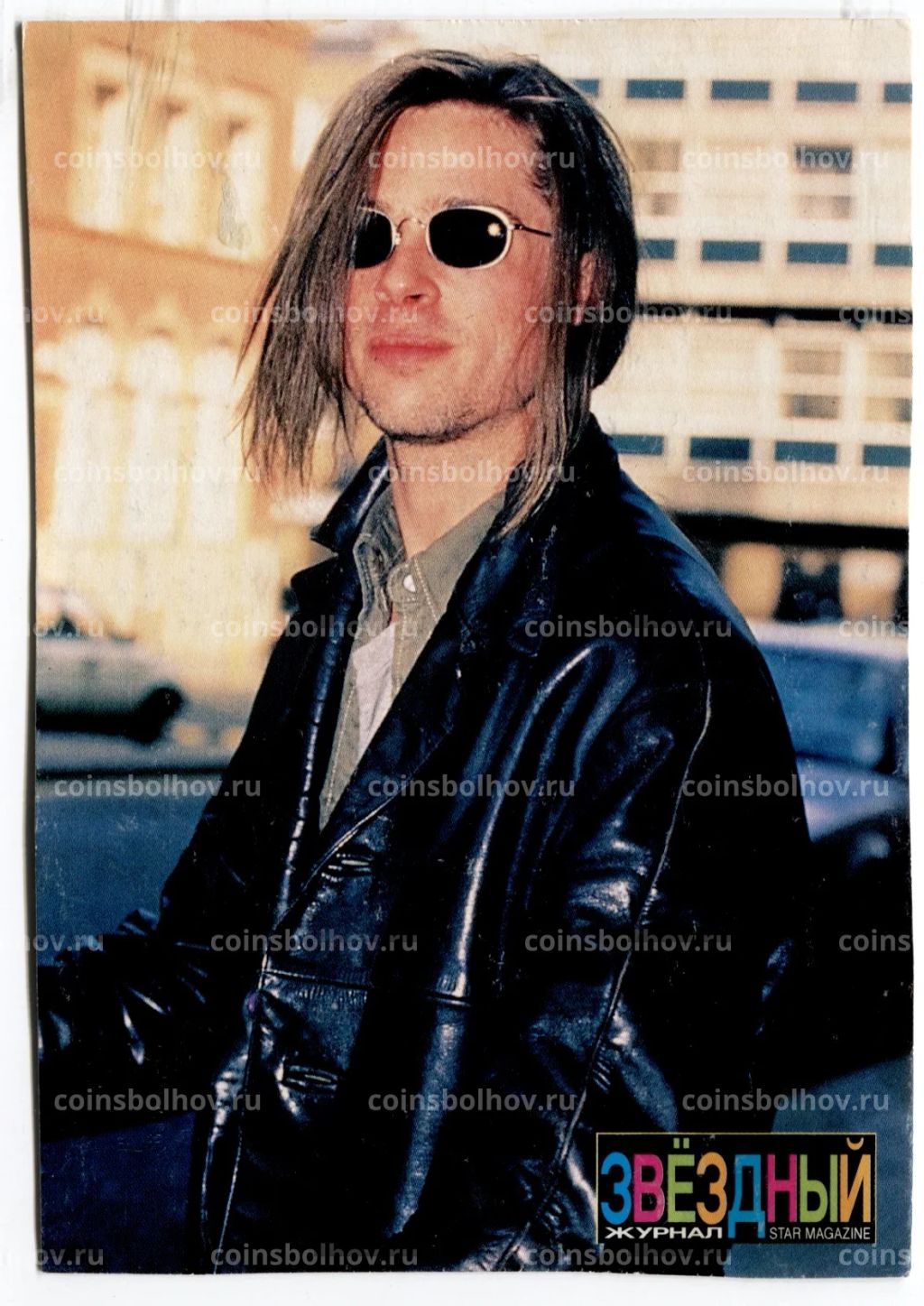 Открытка Брэд Питт