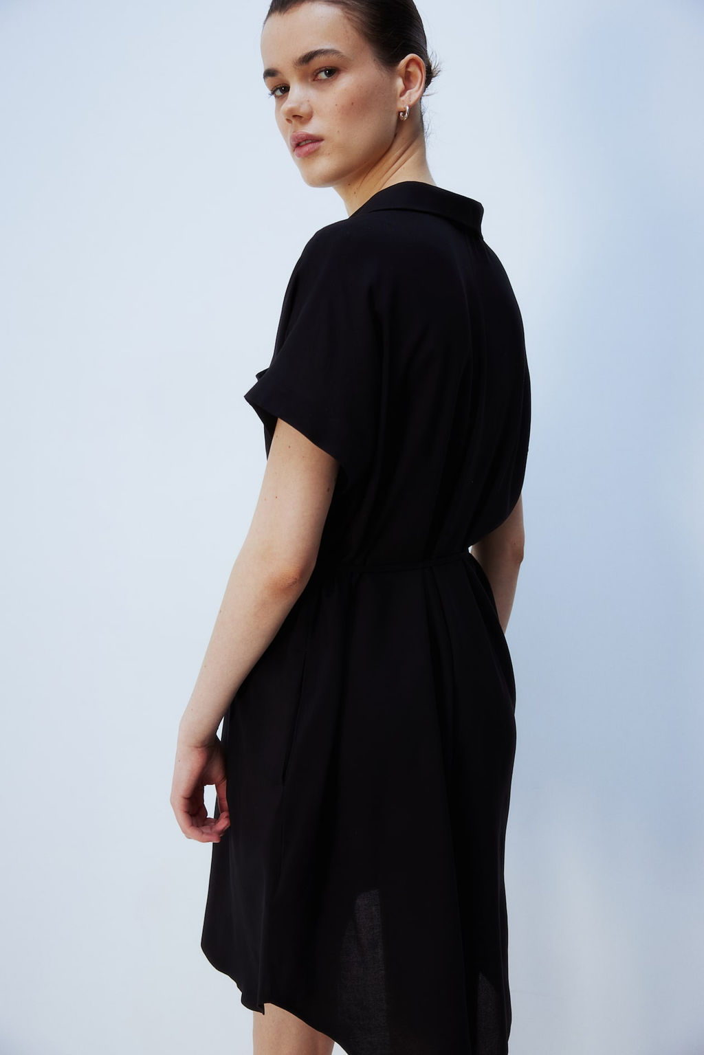 MAMA Vestido camisero con cinturon de anudar - H&m фото 4