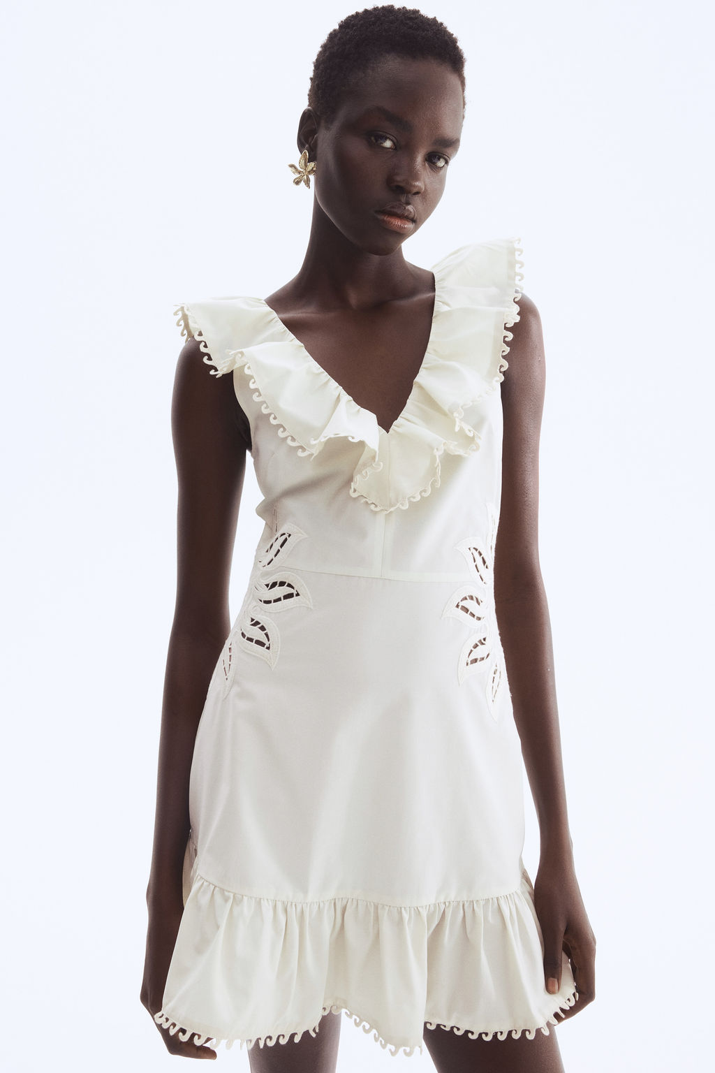 Vestido con bordado ingl?s - H&m фото 4