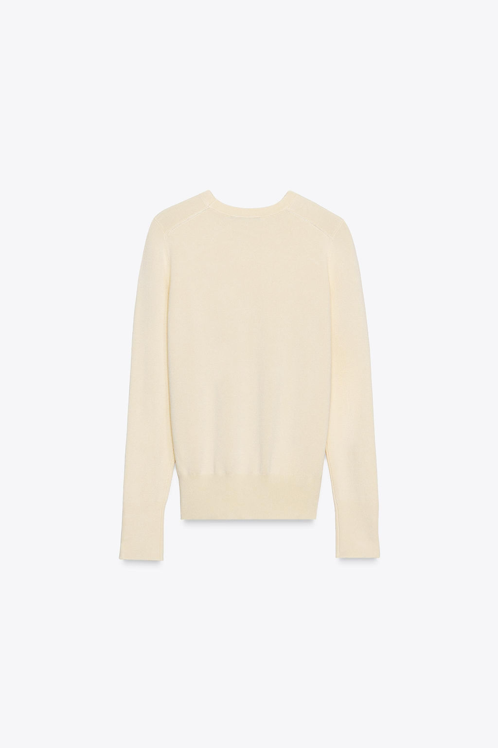 BASIC PLAIN KNIT SWEATER - Zara фото 7