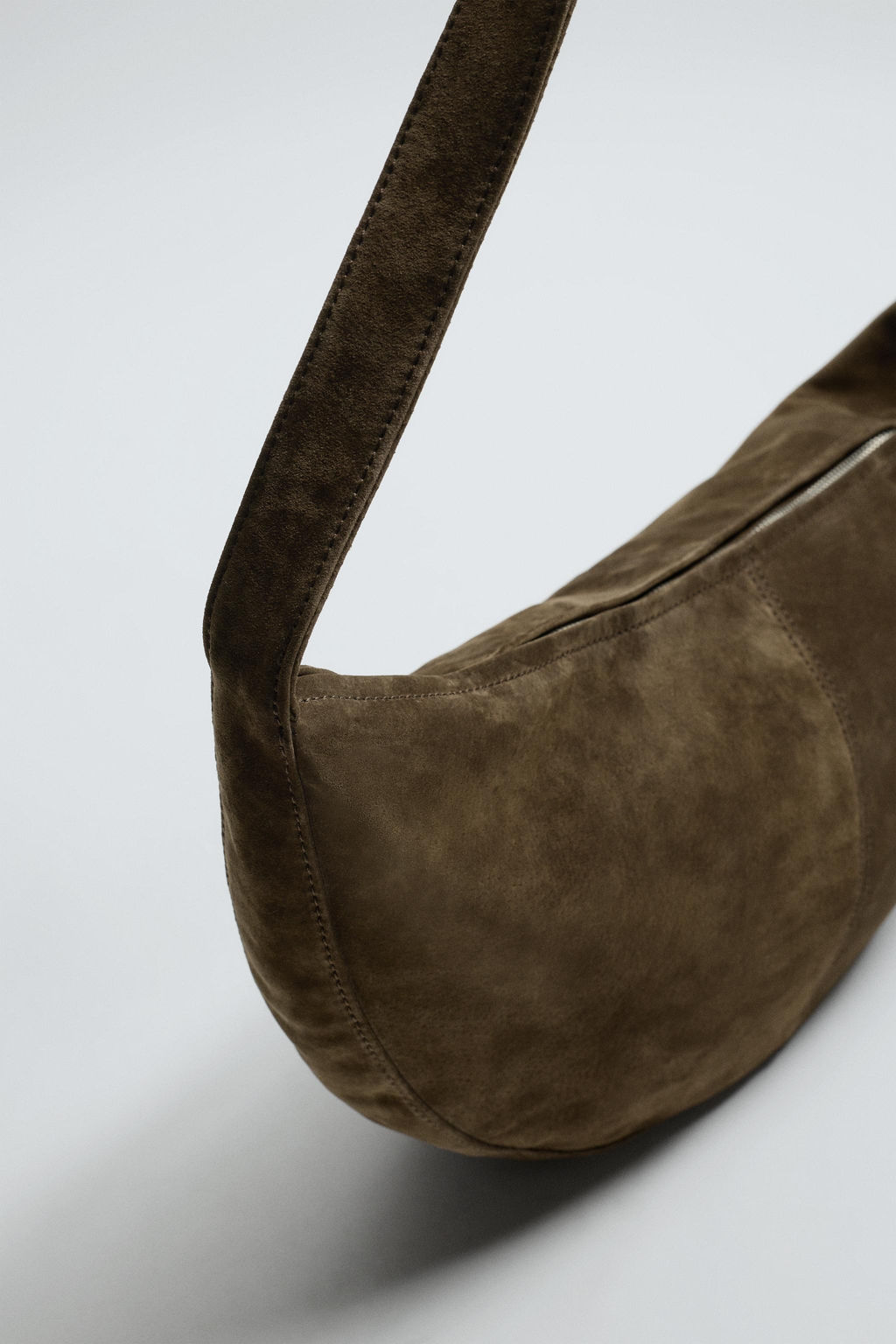 LEATHER SHOULDER BAG - Zara фото 6