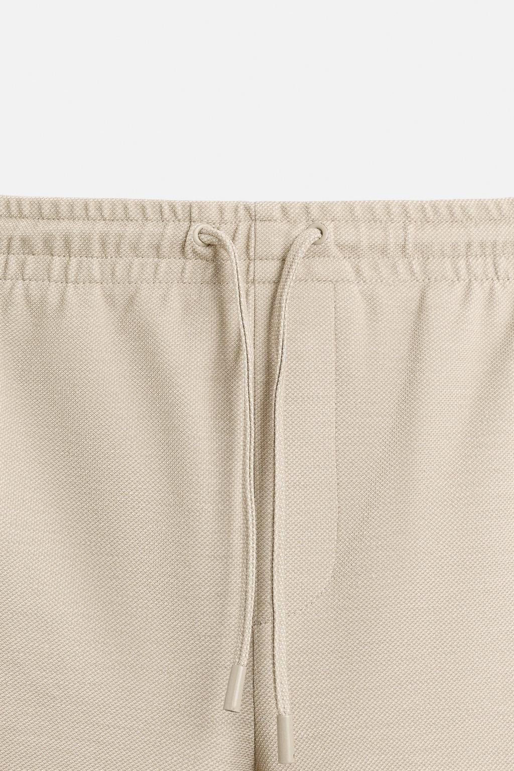EASY CARE JOGGER WAIST TROUSERS - Zara фото 8