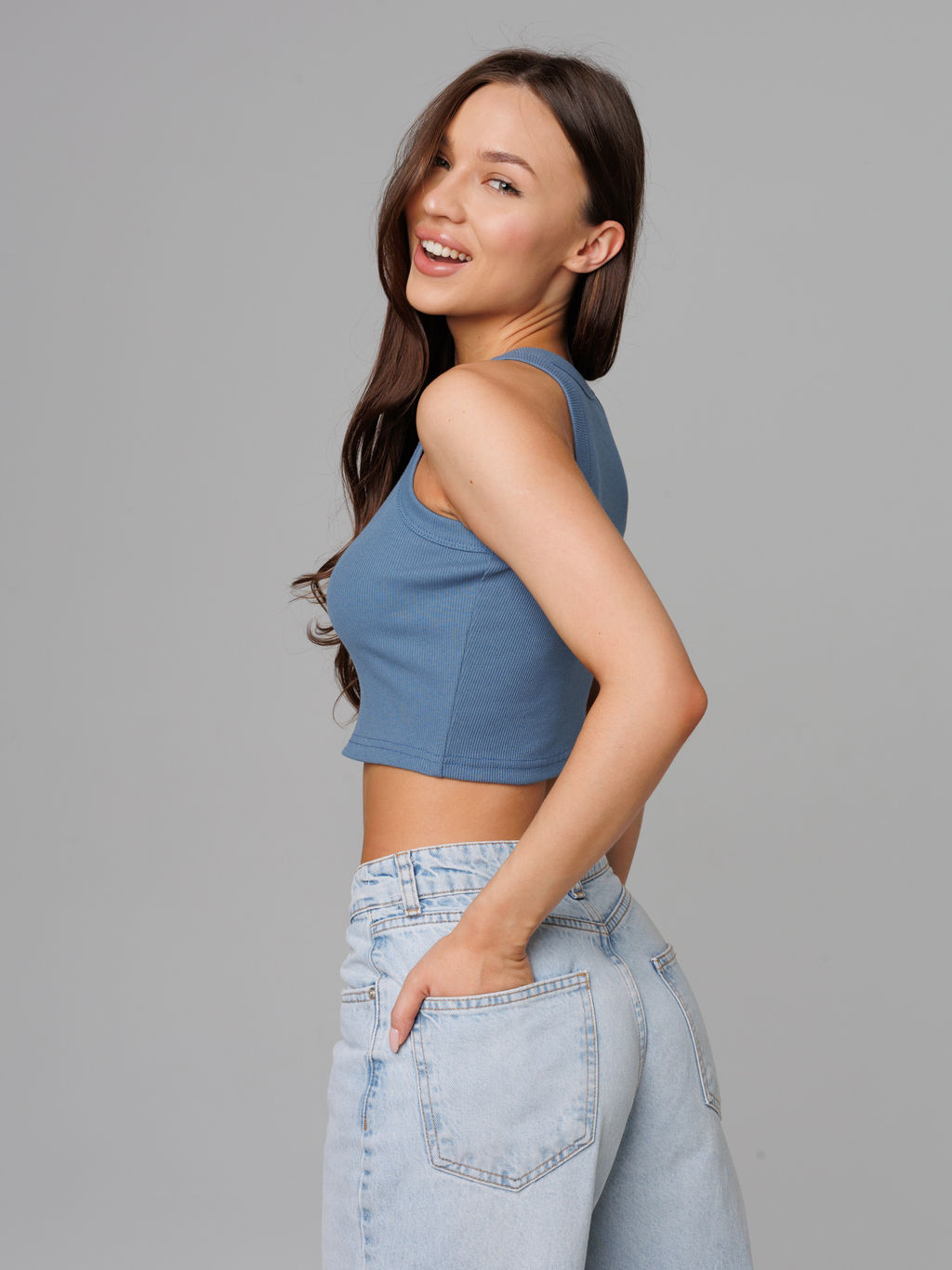 Майка женская кашкорсе индиго 2049 (17) - Lingeamo фото 6