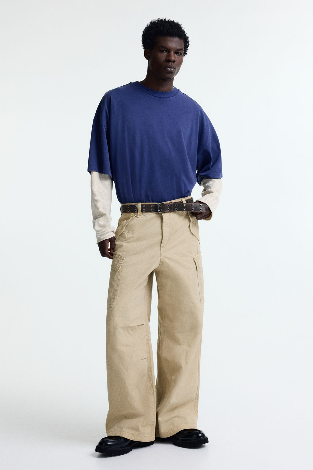 Pantal?n cargo Loose Fit - H&m фото 2
