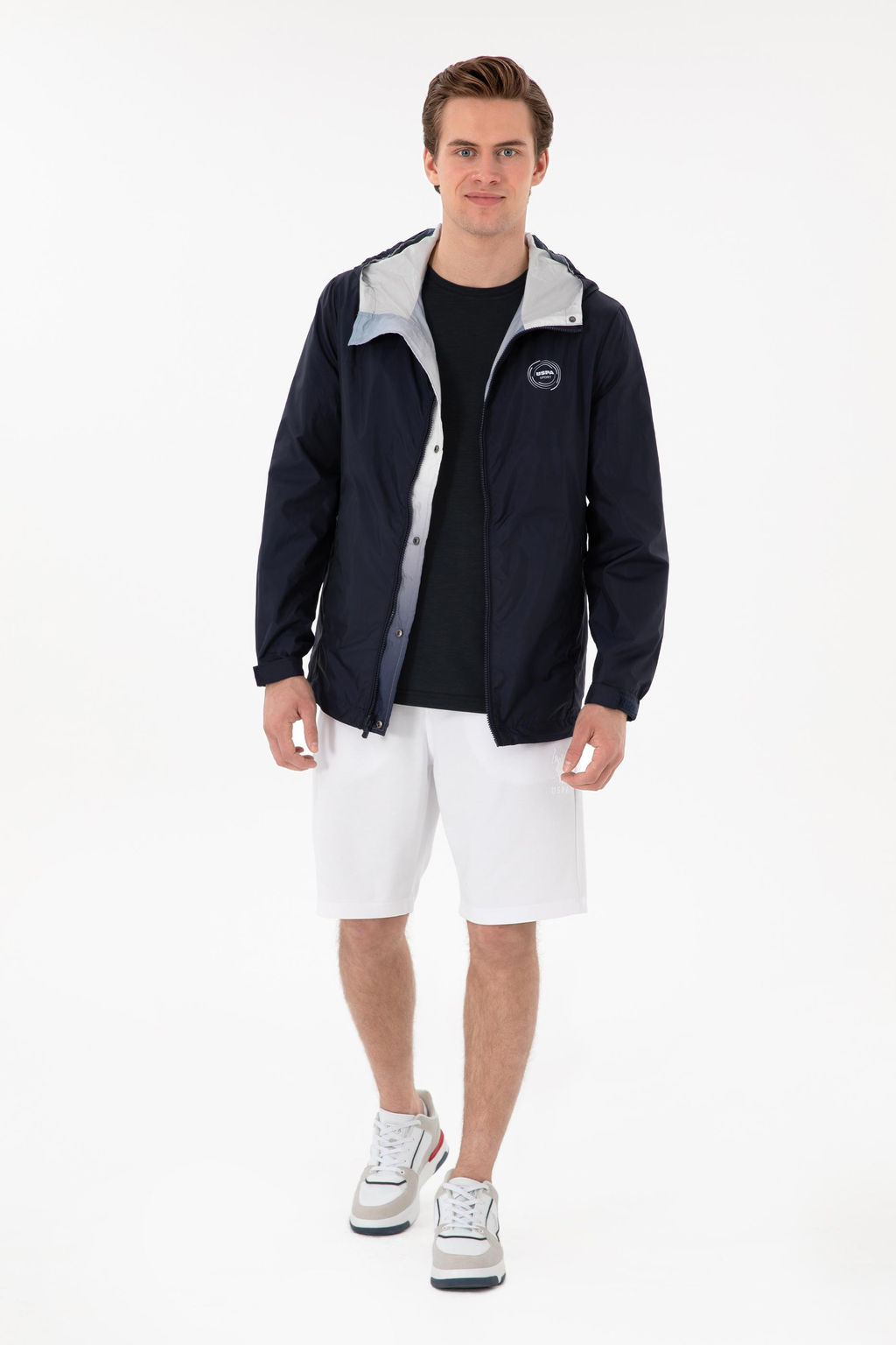 Erkek Lacivert Mont Sepette S_rpriz _ndirim