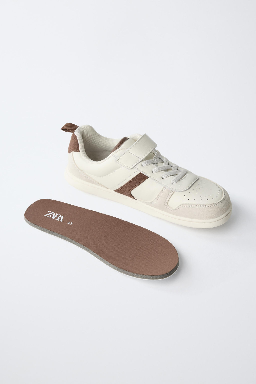 BAMBA BAREFOOT PIEL / Blanco Crudo - Zara фото 4