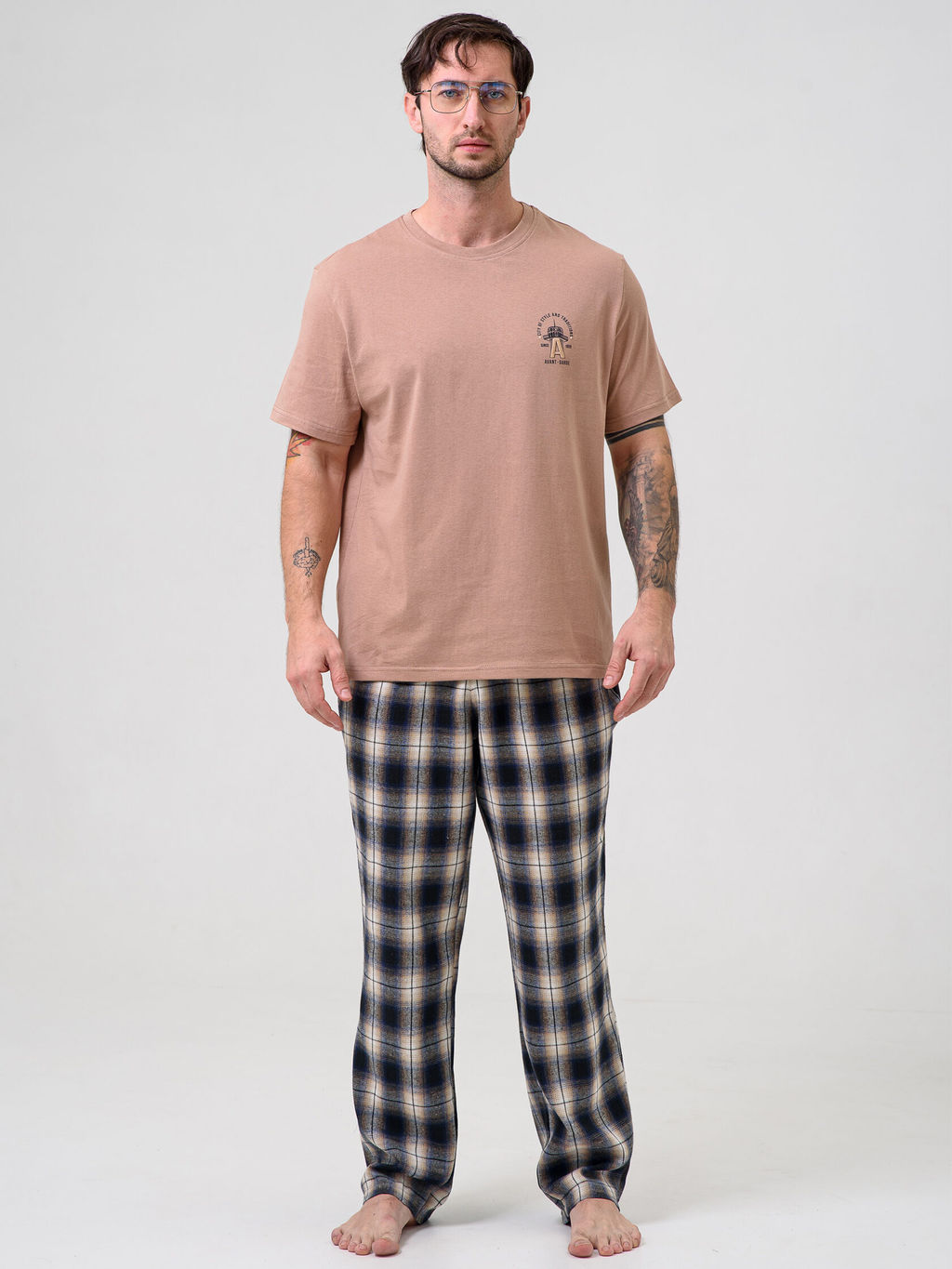 Пижама хлопковая Авангард - Оптима фото 2