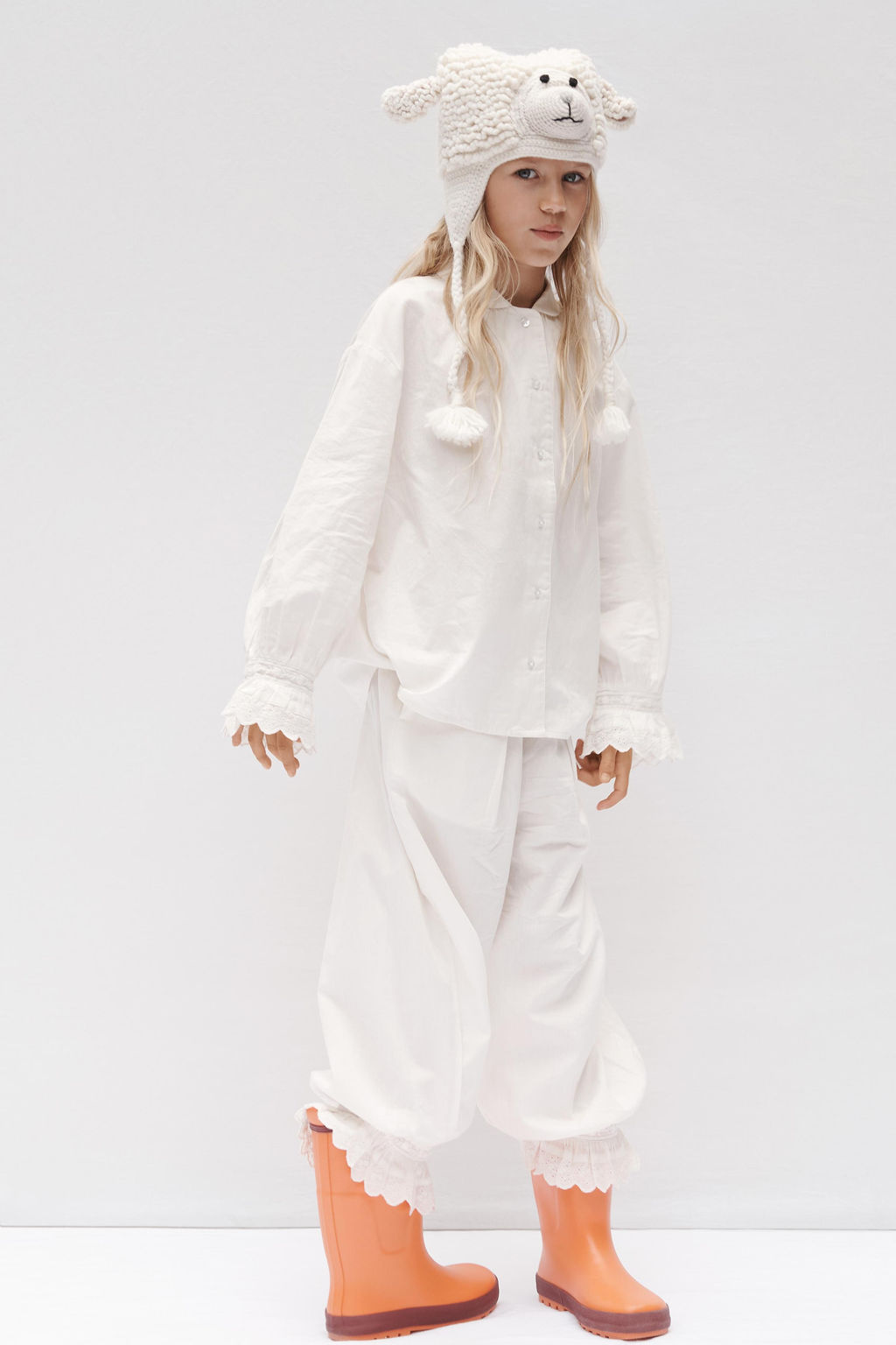 LIMITED EDITION EMBROIDERED PYJAMA BOTTOMS - Zara фото 2