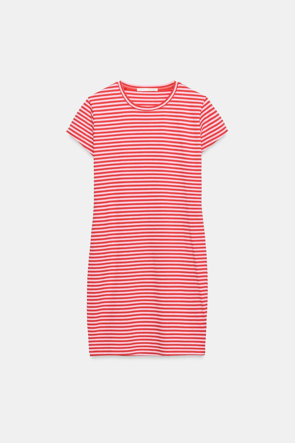 STRIPED SHORT DRESS - Zara фото 3