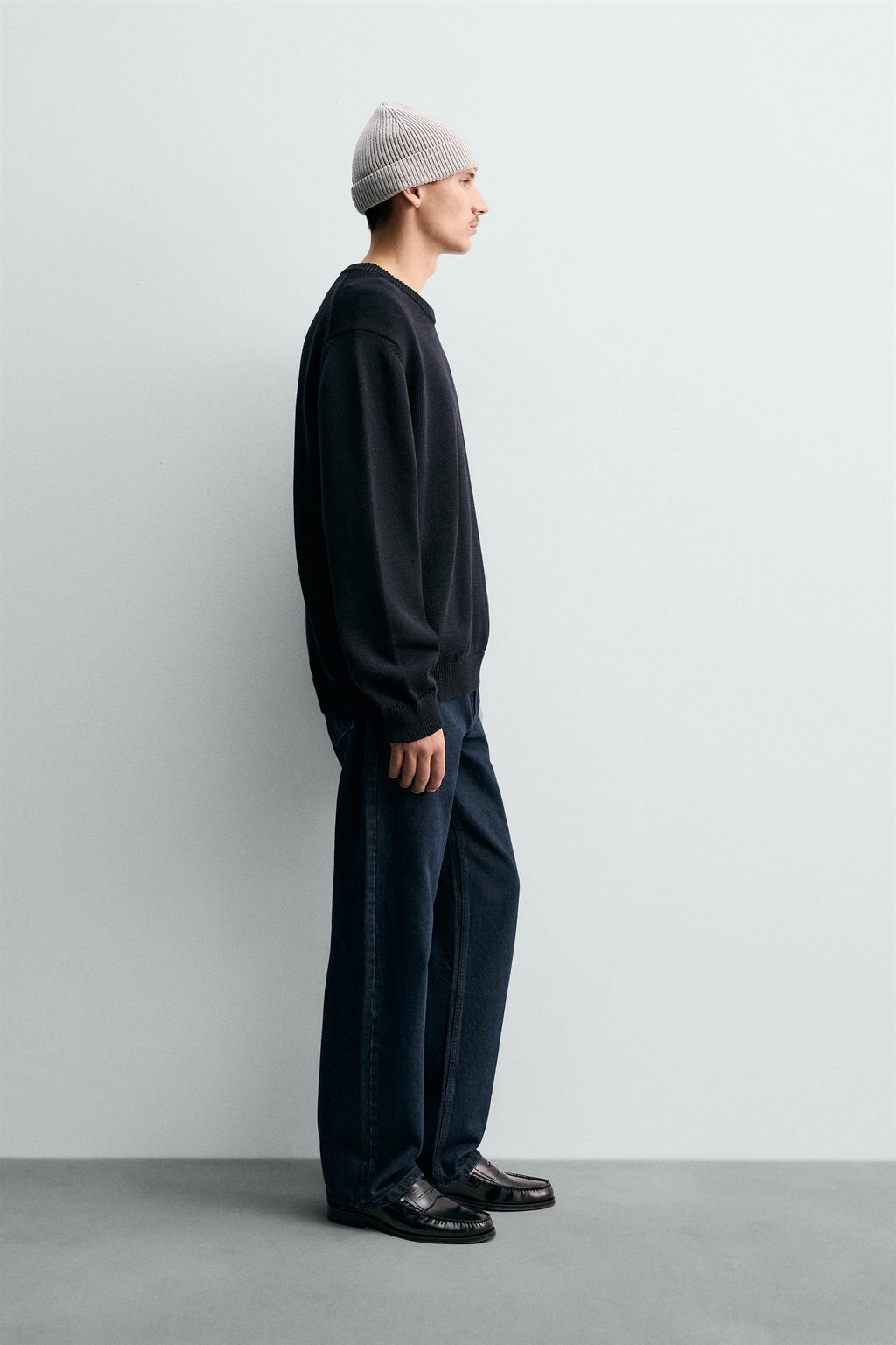 REGULAR FIT COTTON SWEATER - Zara фото 4