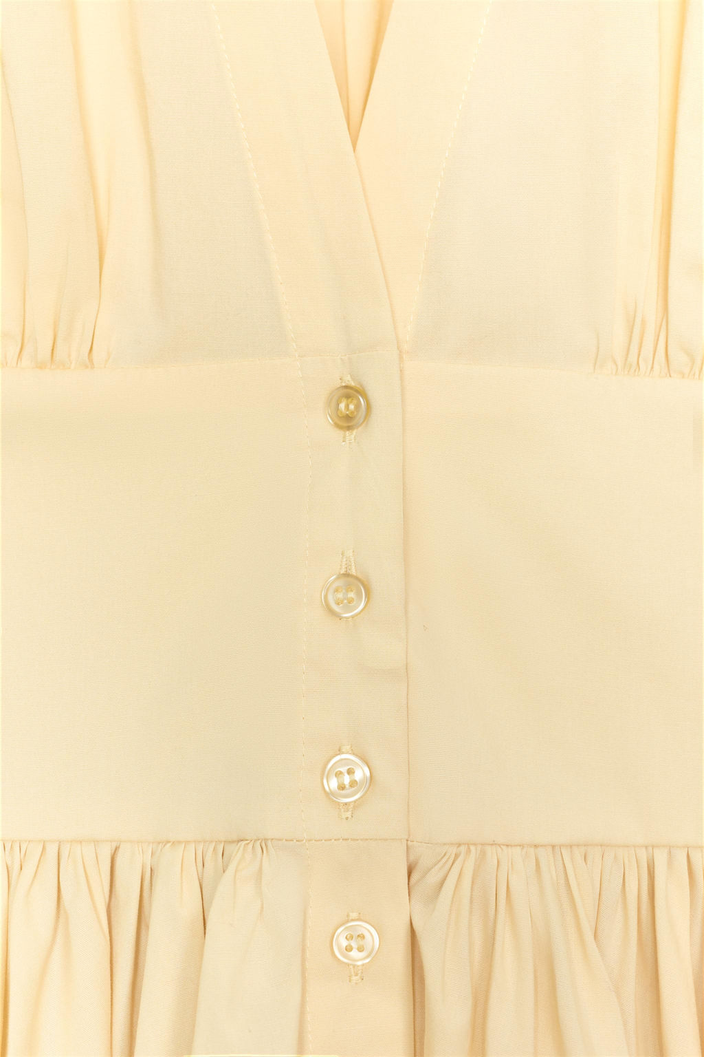 VESTIDO MINI POPEL?N / Mantequilla - Zara фото 6