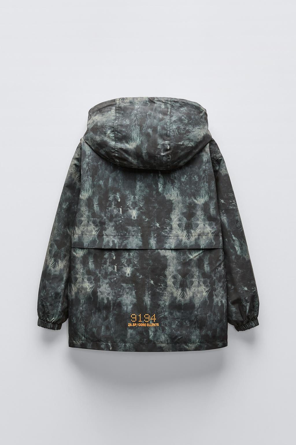 TIE-DYE-EFFECT JACKET - Zara фото 2