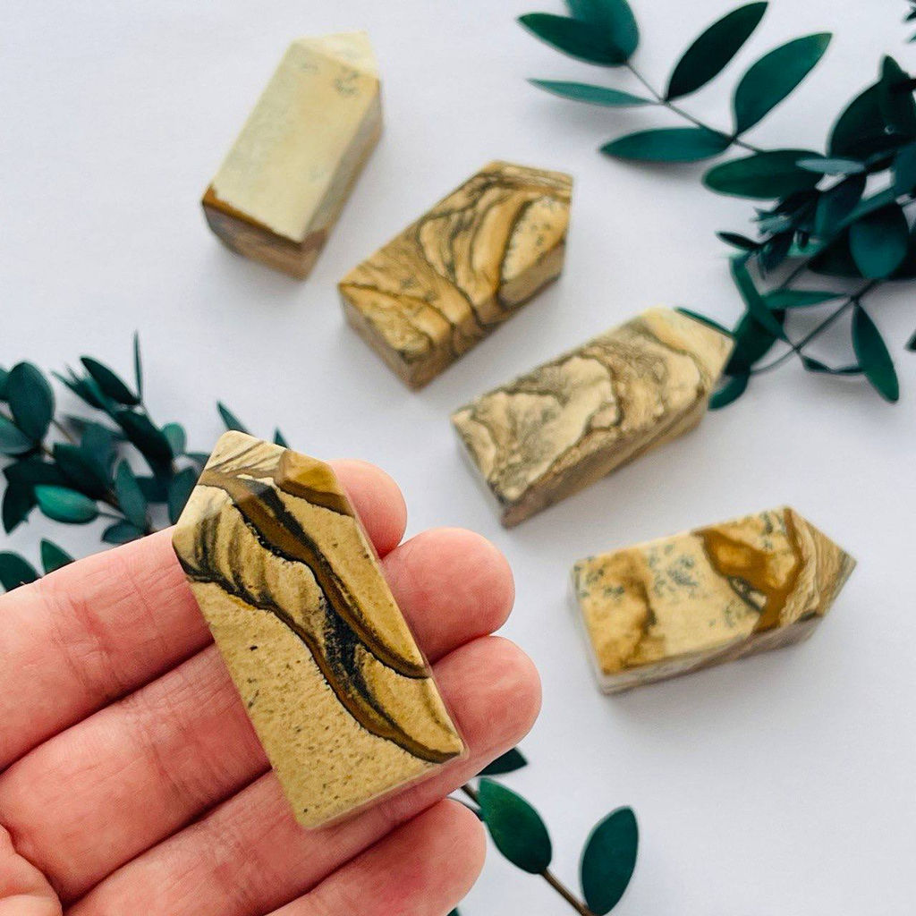 Кристалл из песочной Яшмы - Радуга самоцветов фото 2