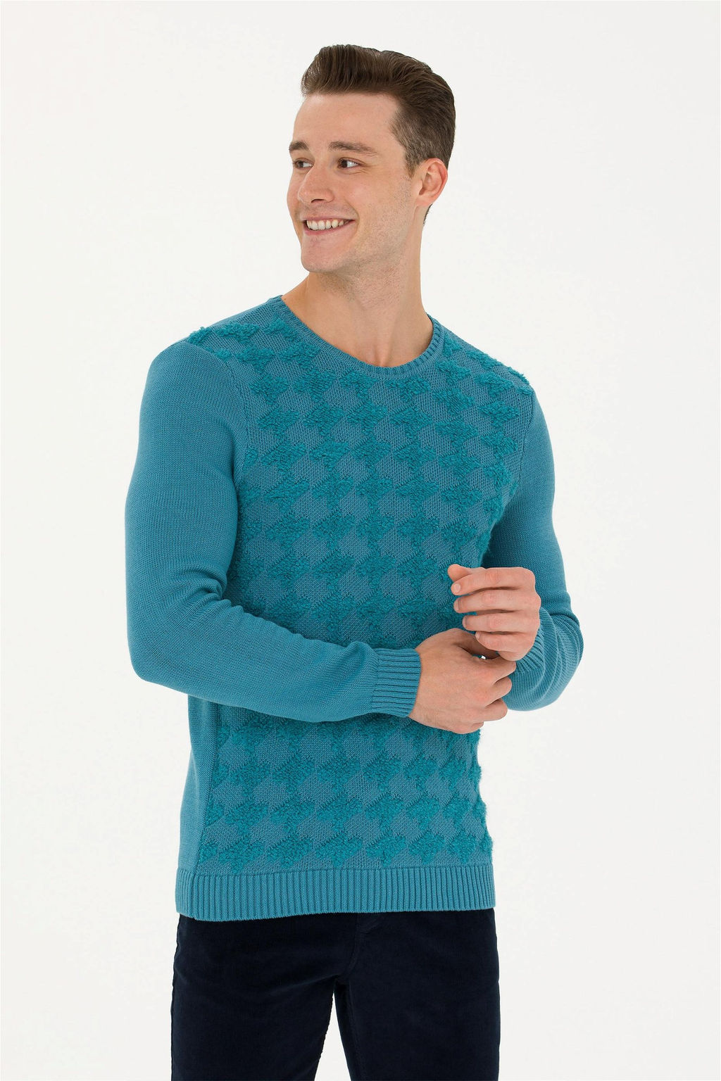 U. S. Polo Assn Мужской масляный свитер - U.s. polo assn фото 3