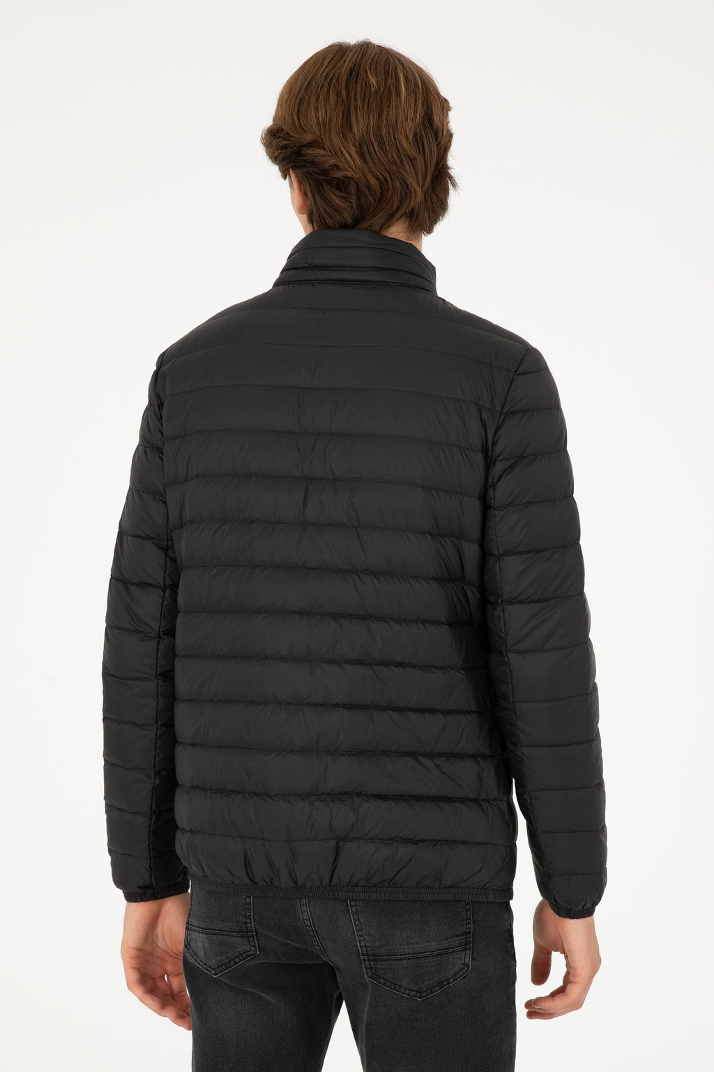 Мужское черное пальто Неожиданная скидка в корзине - U.s. polo assn фото 5