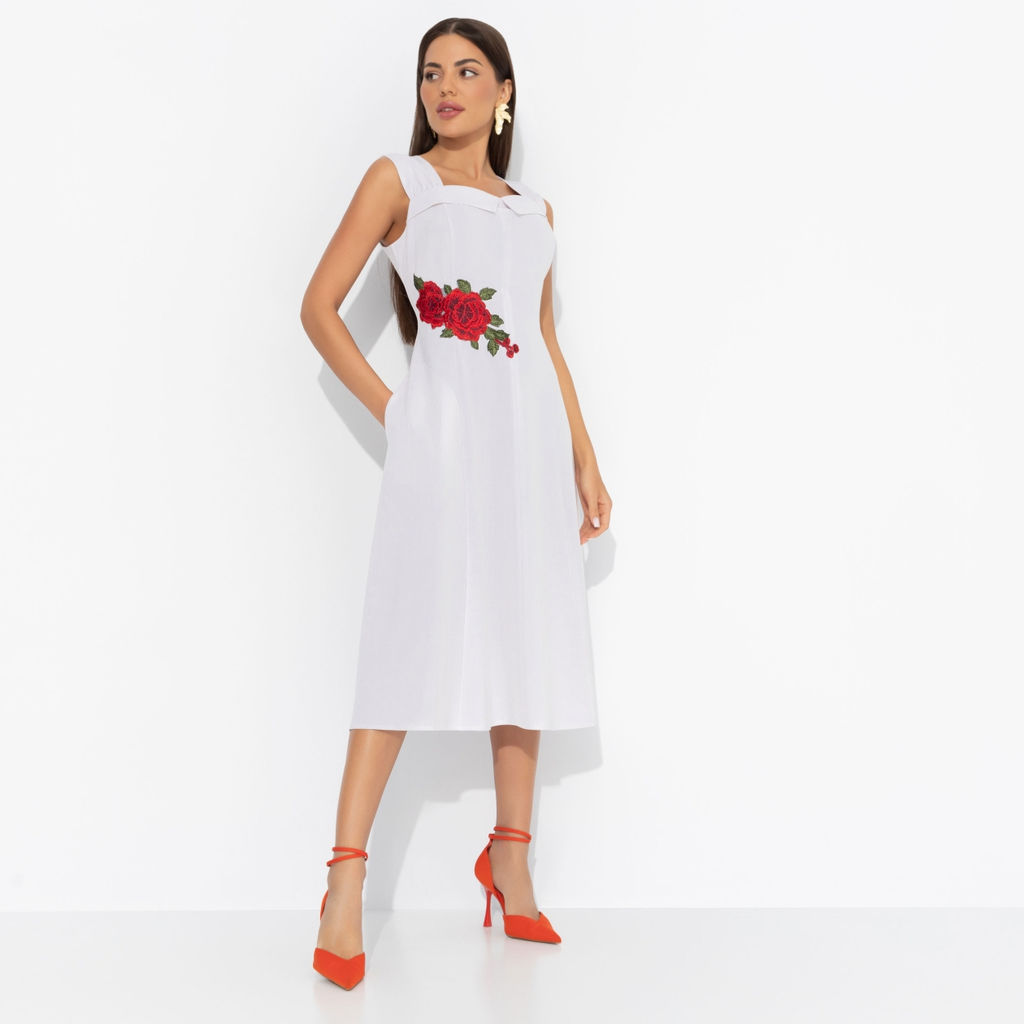 Сарафан с вышивкой, Идеальная форма (совершенство) - Charutti фото 4