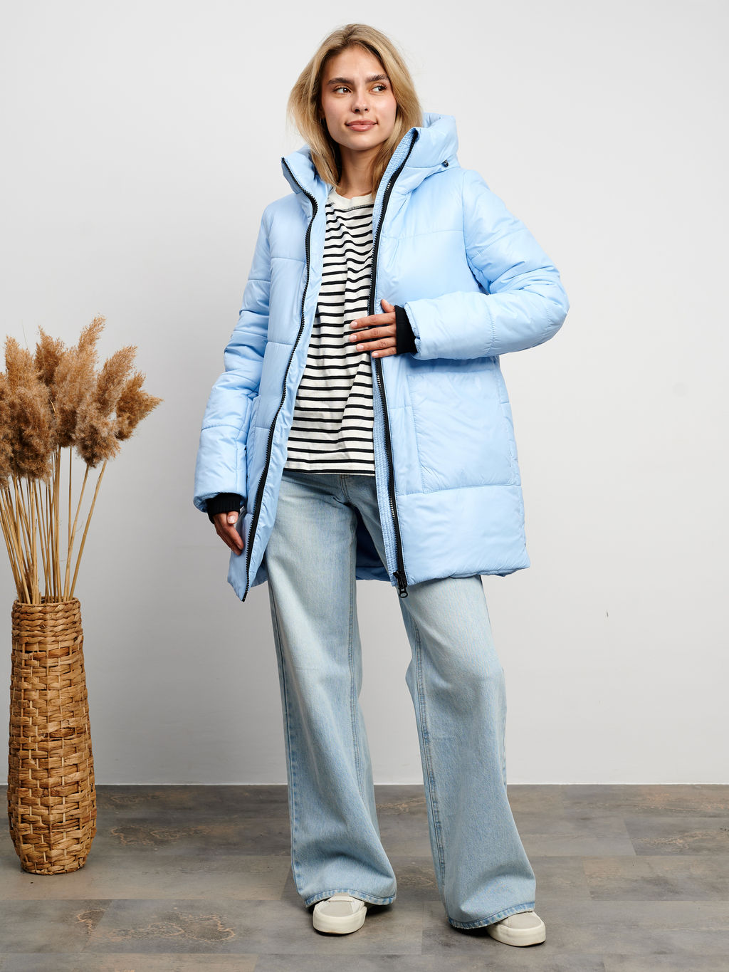 Пальто зимнее Индиго - Yollochka фото 9