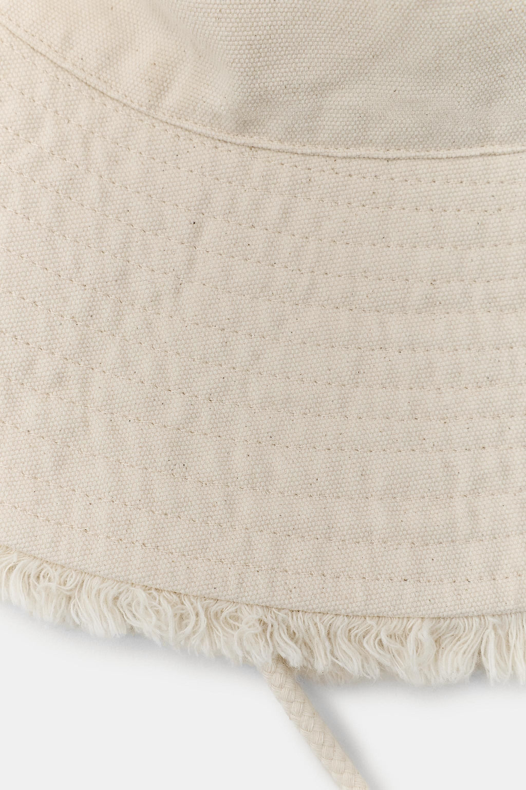 GORRO BUCKET ALGOD?N 100% / Crudo - Zara фото 5