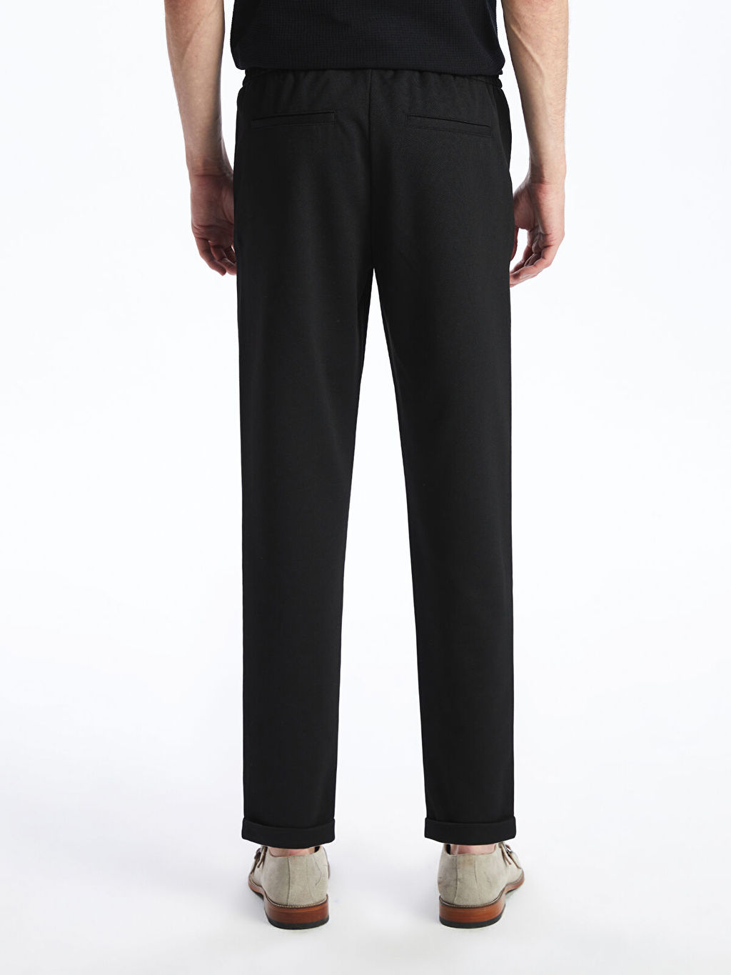 LC Waikiki Siyah Slim Fit Erkek Pantolon