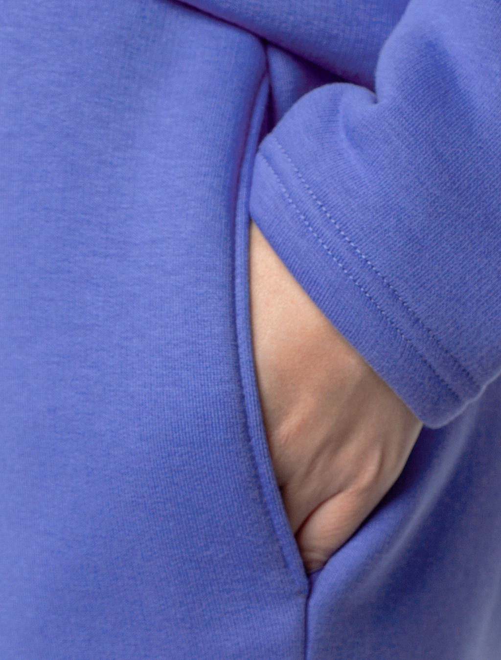 VILATTE / Брюки из футера-трехнитки с начесом  фото 4