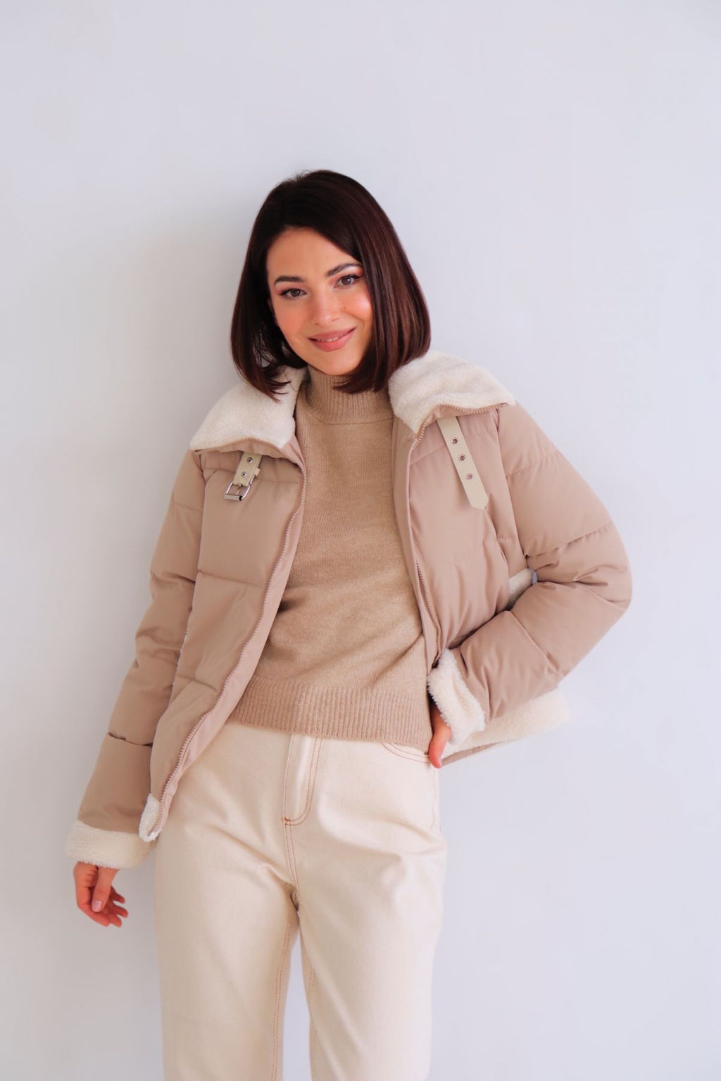 Martichelli Куртка бежевая  фото 4