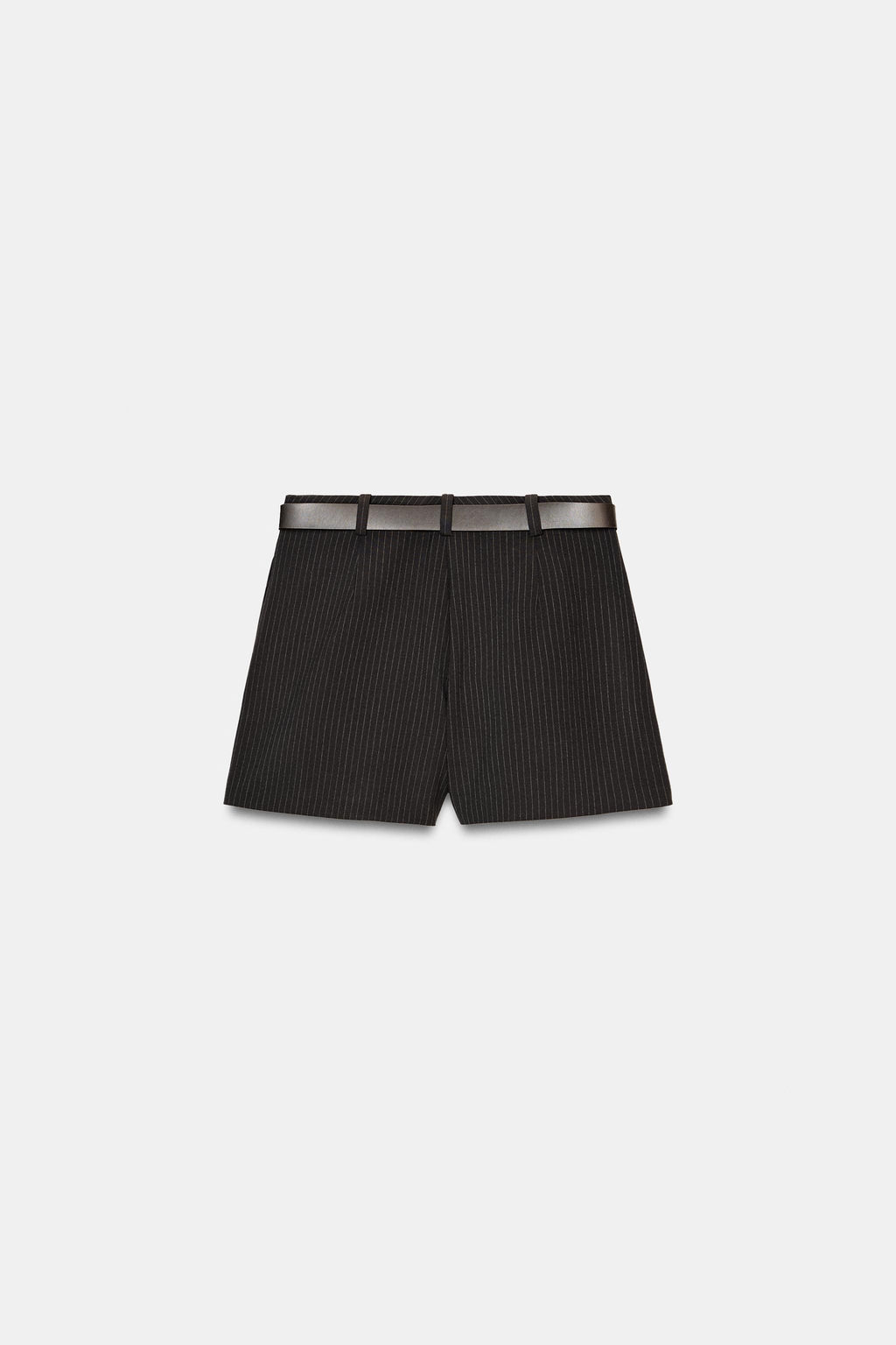 PINSTRIPE SKORT WITH BELT - Zara фото 5