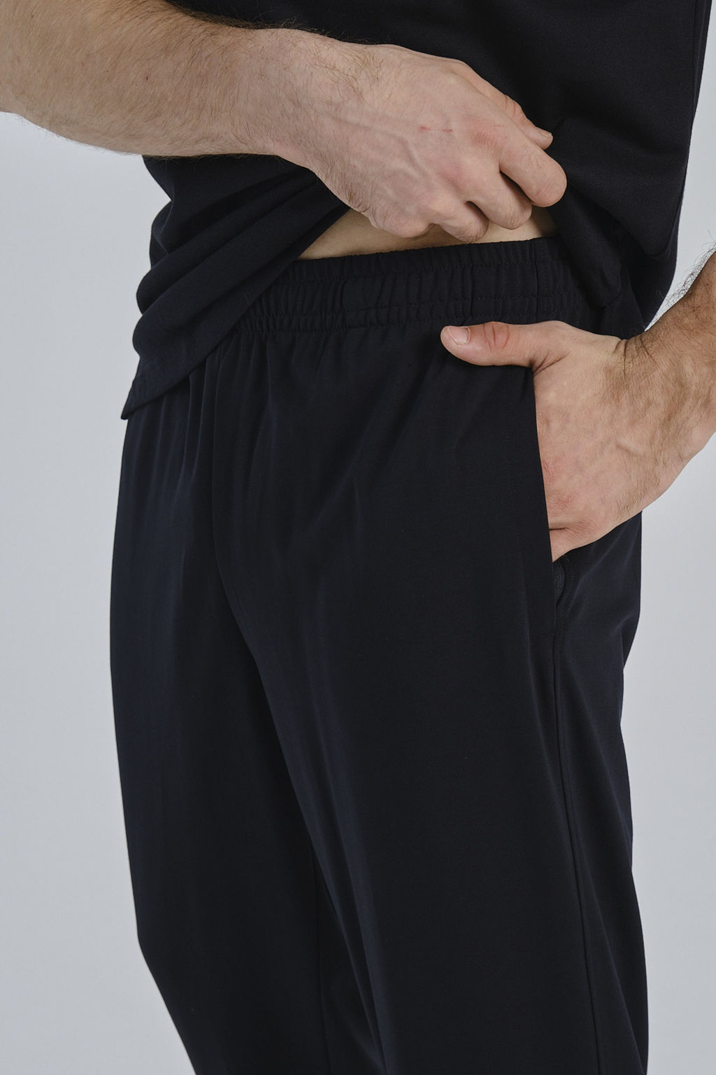 Брюки трикотажные Черный - Anta фото 3