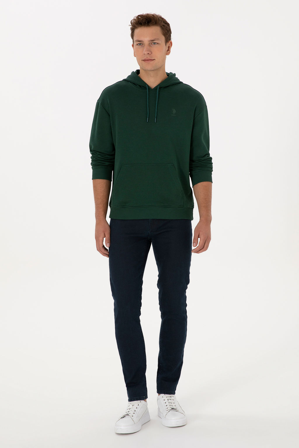 Erkek Koyu Mavi Slim Fit Jean Pantolon - U.s. polo assn фото 9