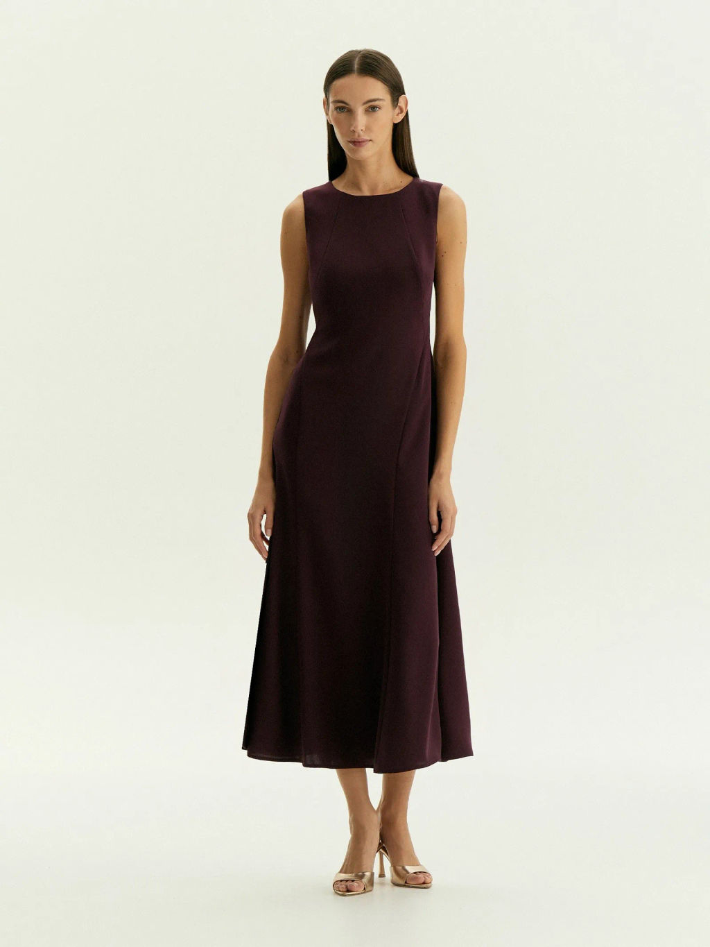 Платье без рукавов, PL1762/reve