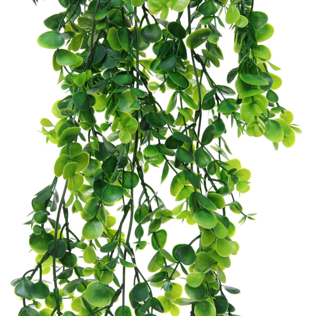 Цена за 2 шт. Лиана искусственная "Green garden" 75см эвкалипт, цвет зеленый