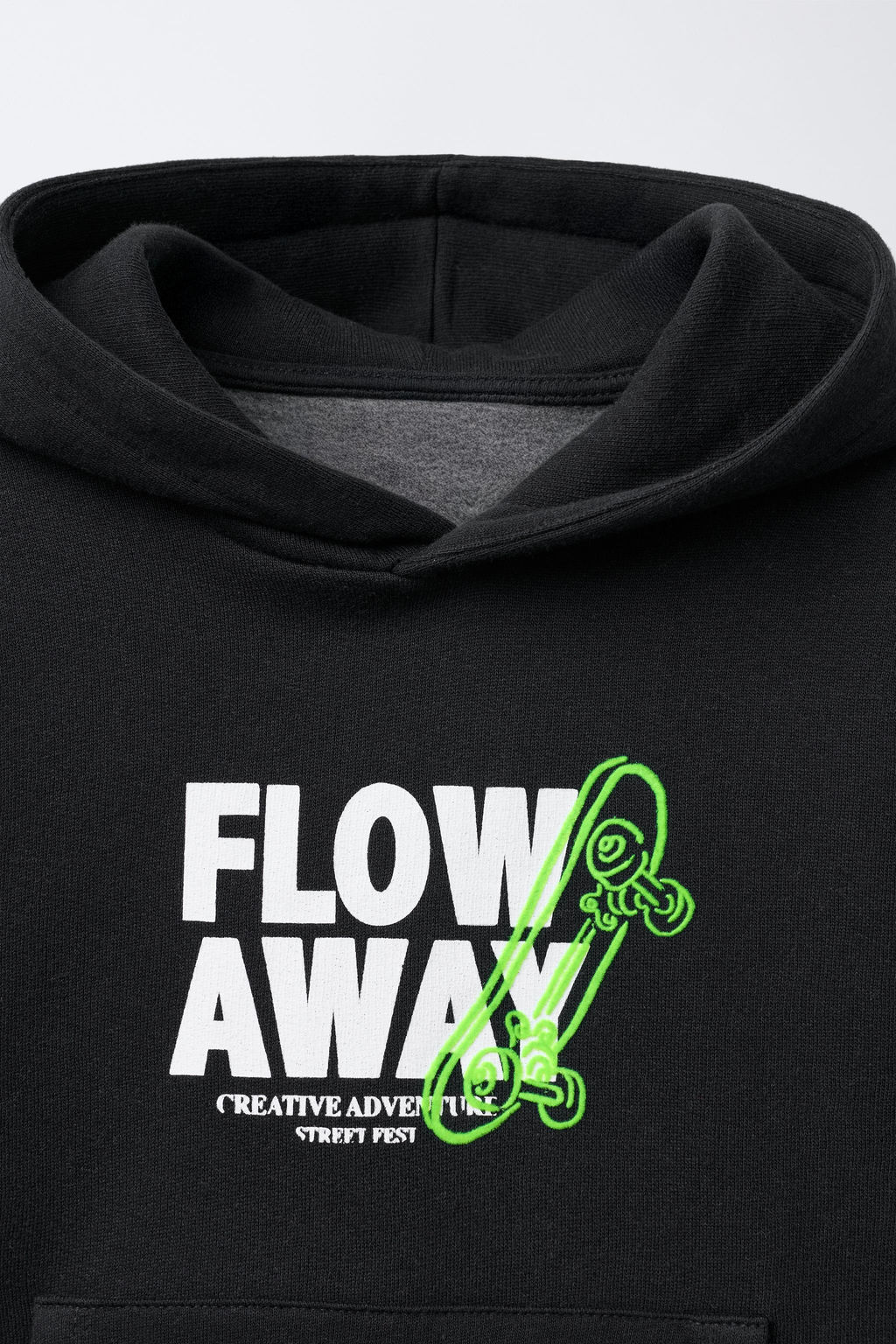 SKATE FLOCK HOODIE - Zara фото 3