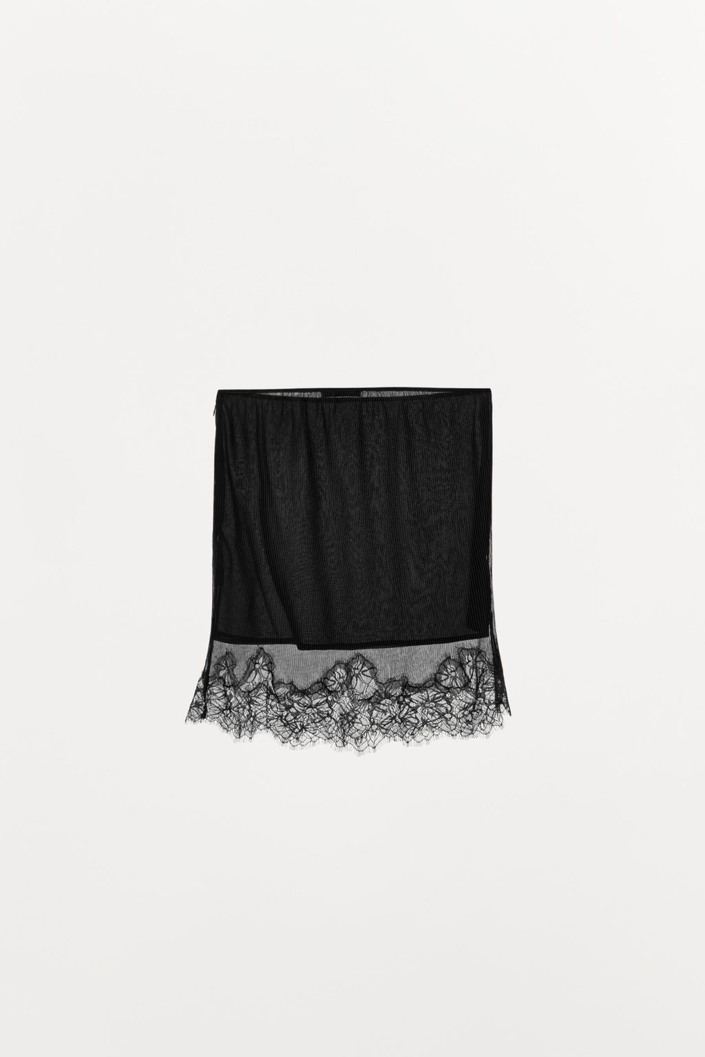 LACE PLEATED SKIRT - Zara фото 6