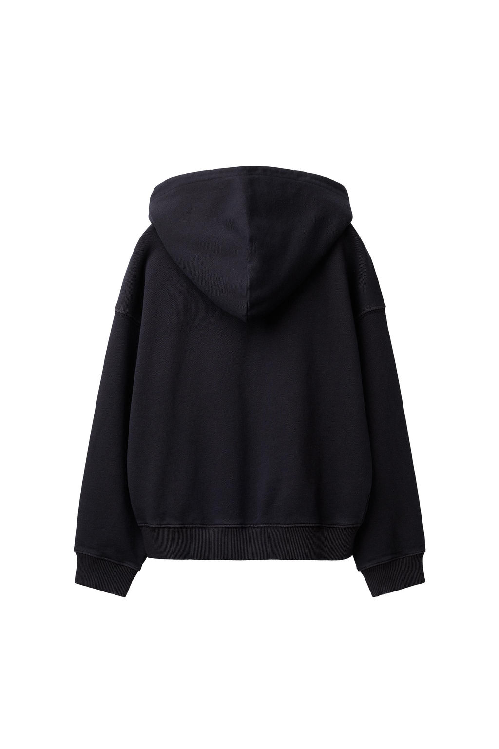 SUDADERA CREMALLERA GARMENT DYE / Gris medio - Zara фото 8