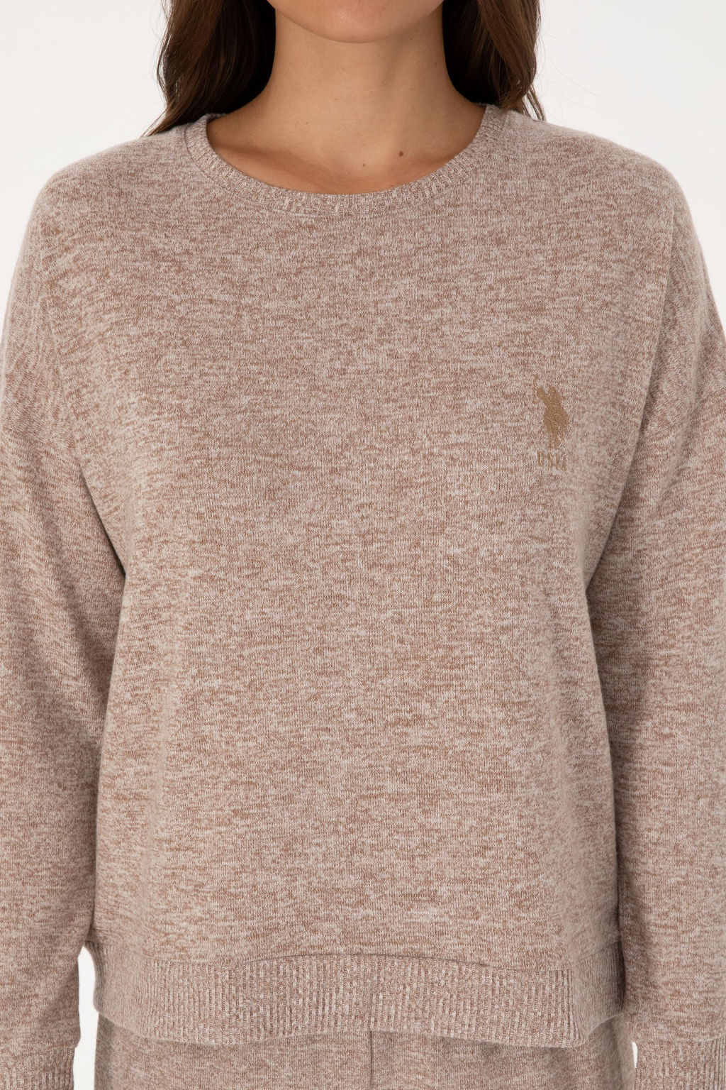 Kad_n Camel Pijama Tak_m_ Sepette S_rpriz _ndirim - U.s. polo assn фото 6
