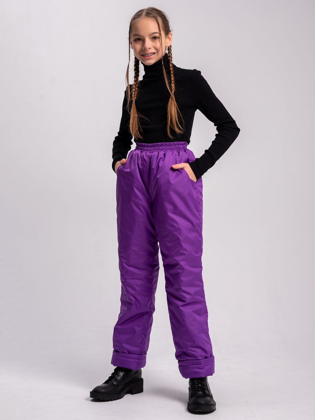 Брюки демисезонные для девочки - Yollochka фото 21