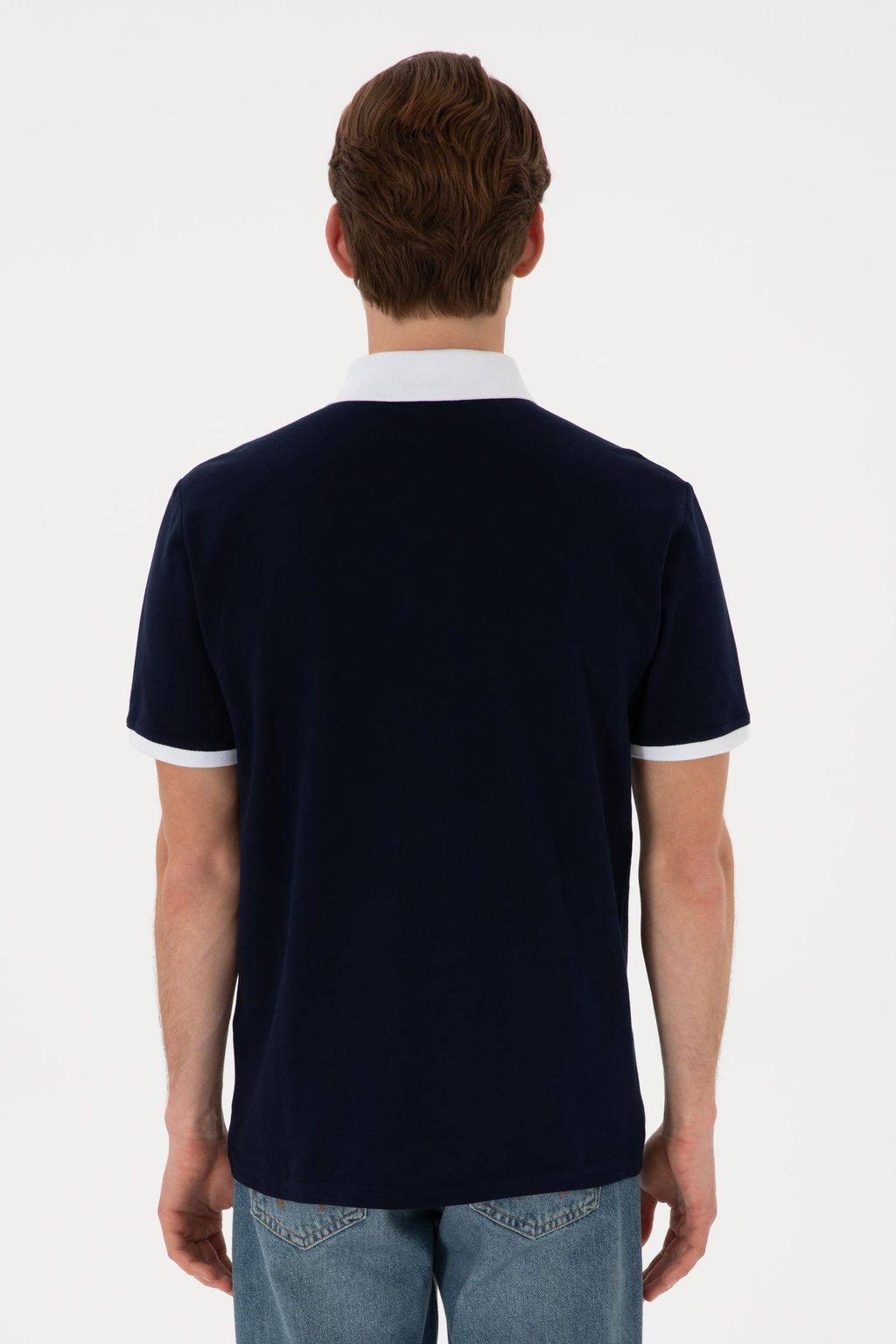 Erkek Lacivert Basic Ti__rt Sepette S_rpriz _ndirim - U.s. polo assn фото 6