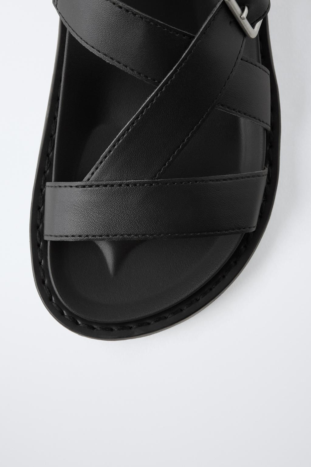 SANDALS WITH BUCKLES - Zara фото 11