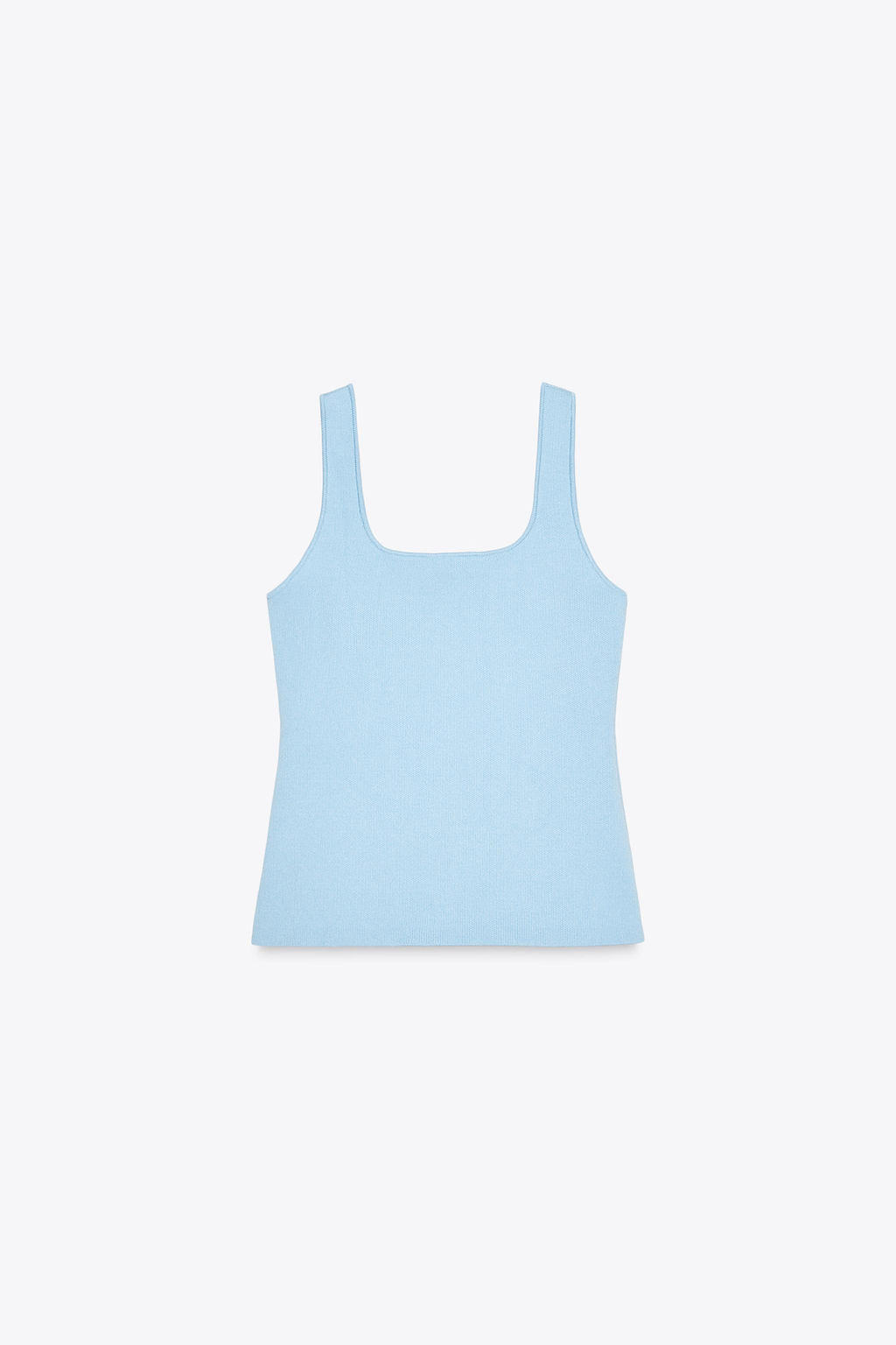 PLAIN KNIT CORSET TOP - Zara фото 19
