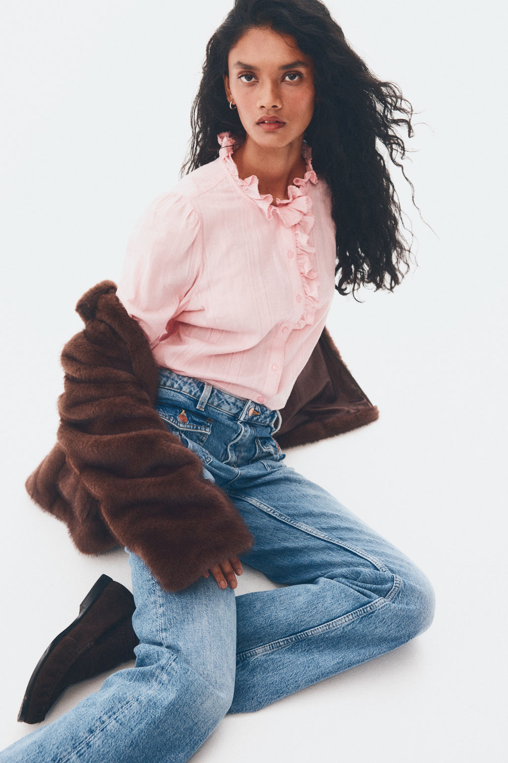 Flared High Jeans - H&m фото 8