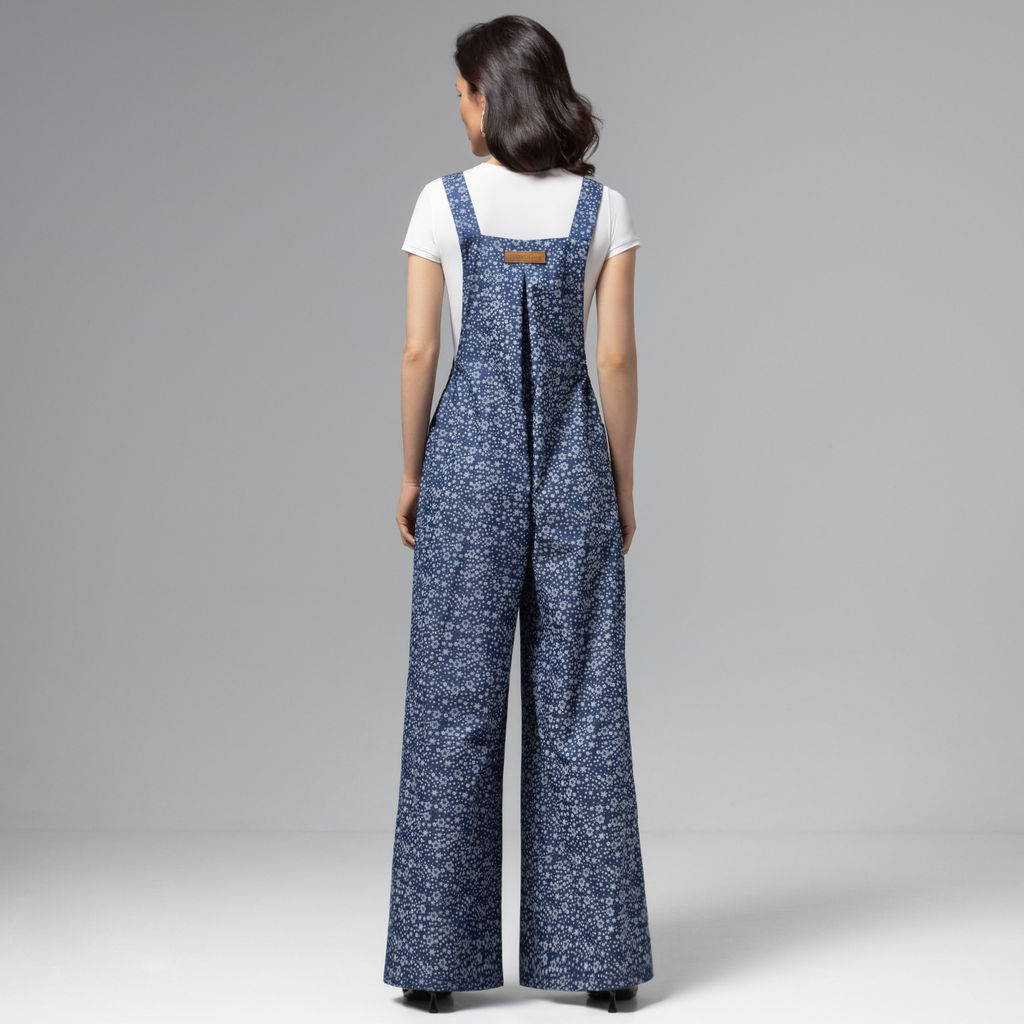 Комбинезон из джинсы, Комфорт лета (blue) - Charutti фото 5