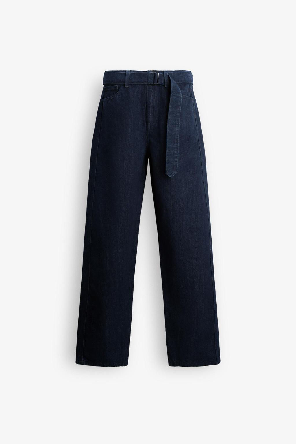 ZW COLLECTION STRAIGHT-LEG MID-RISE JEANS - Zara фото 17