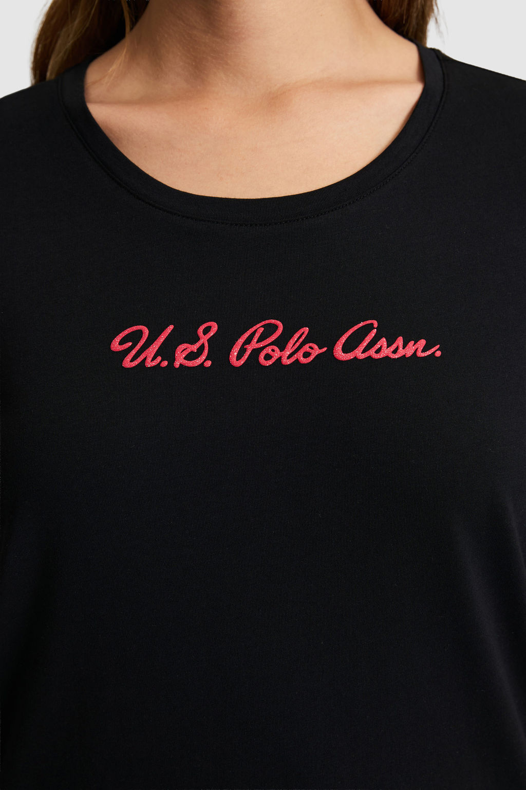 Kad_n Siyah Basic Ti__rt - U.s. polo assn фото 6