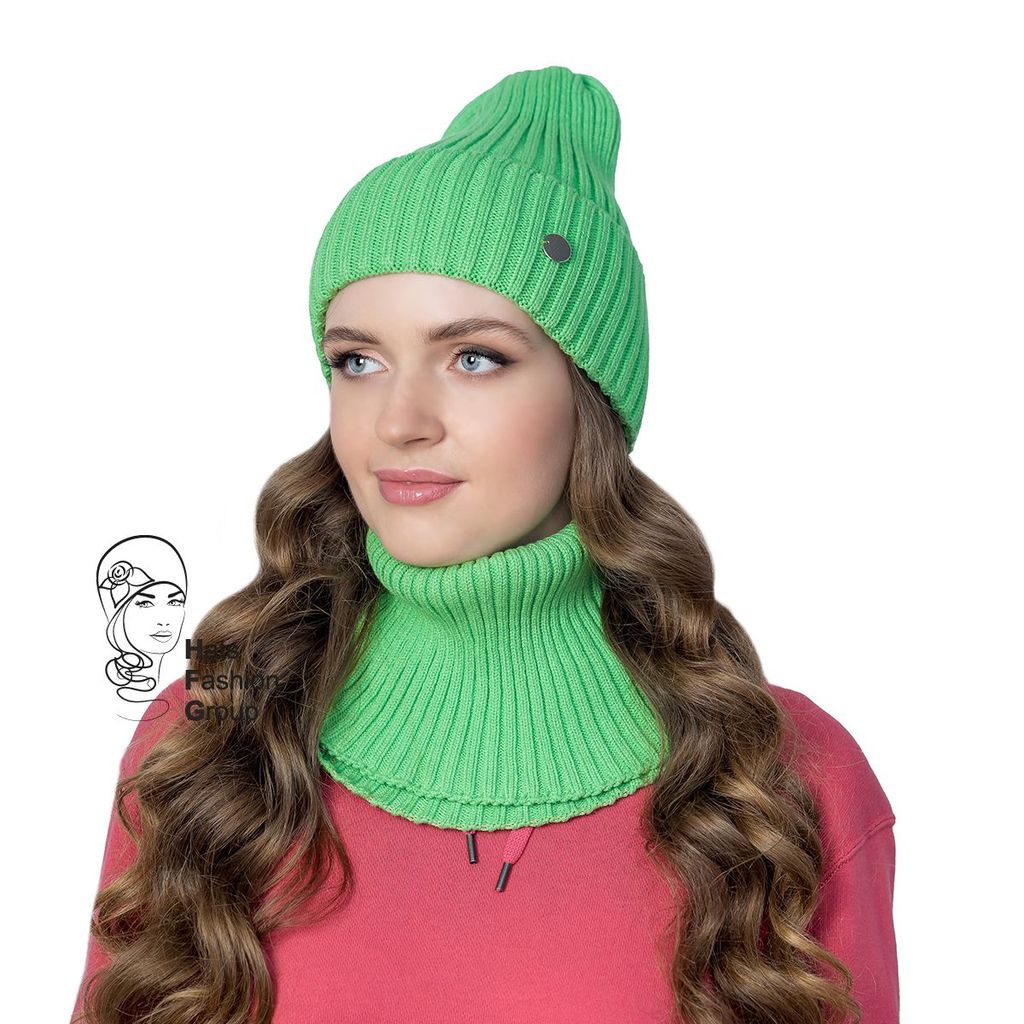 БРУНИЛДА к-т шапка, снуд женские - Landre фото 6