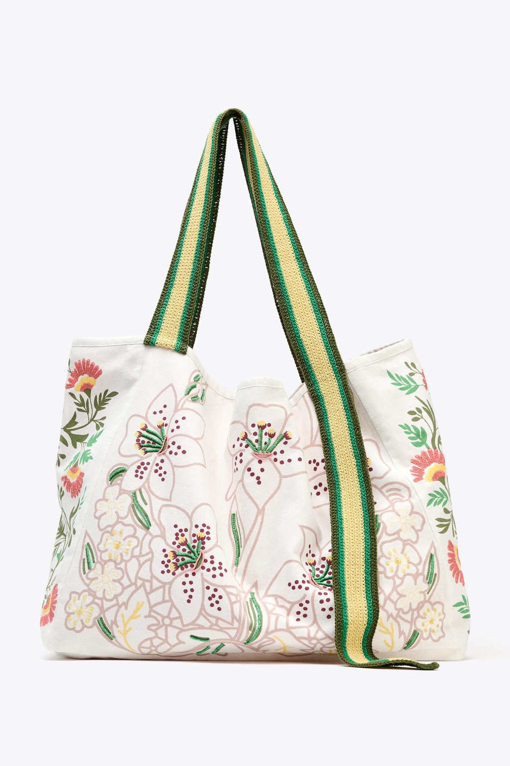 FANTASY FABRIC MAXI SHOPPER - Zara фото 7