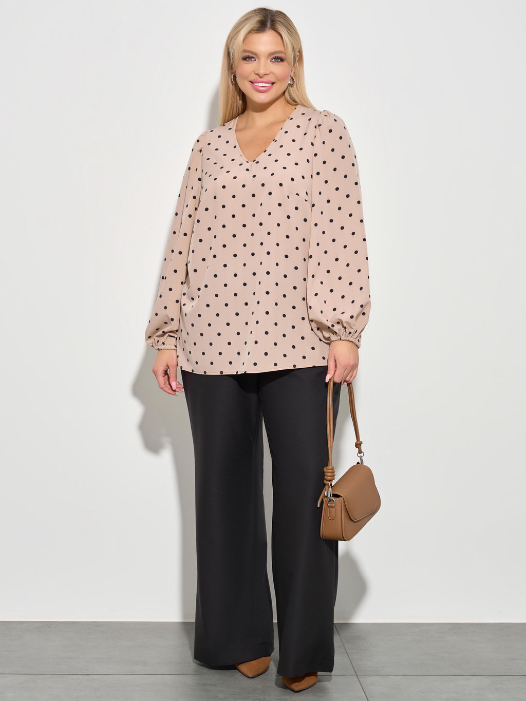 Блузка 0059-26 алый - Dora фото 125