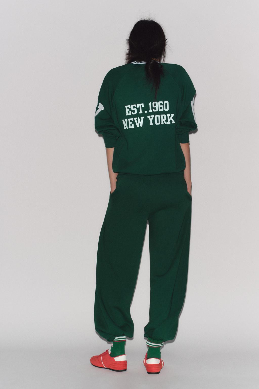 NFL JETS FLEECE TROUSERS - Zara фото 3