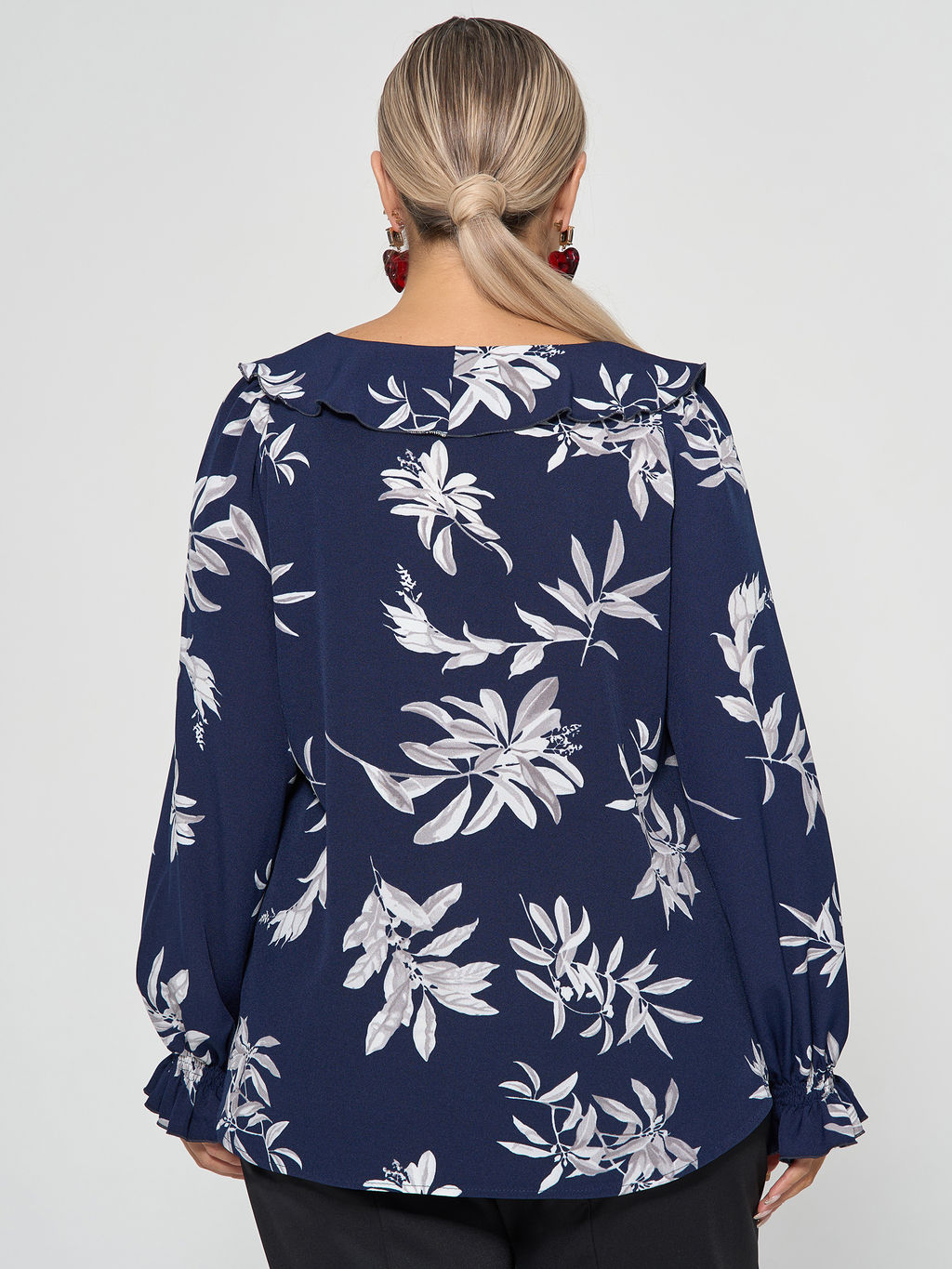 Блузка 0059-26 алый - Dora фото 201